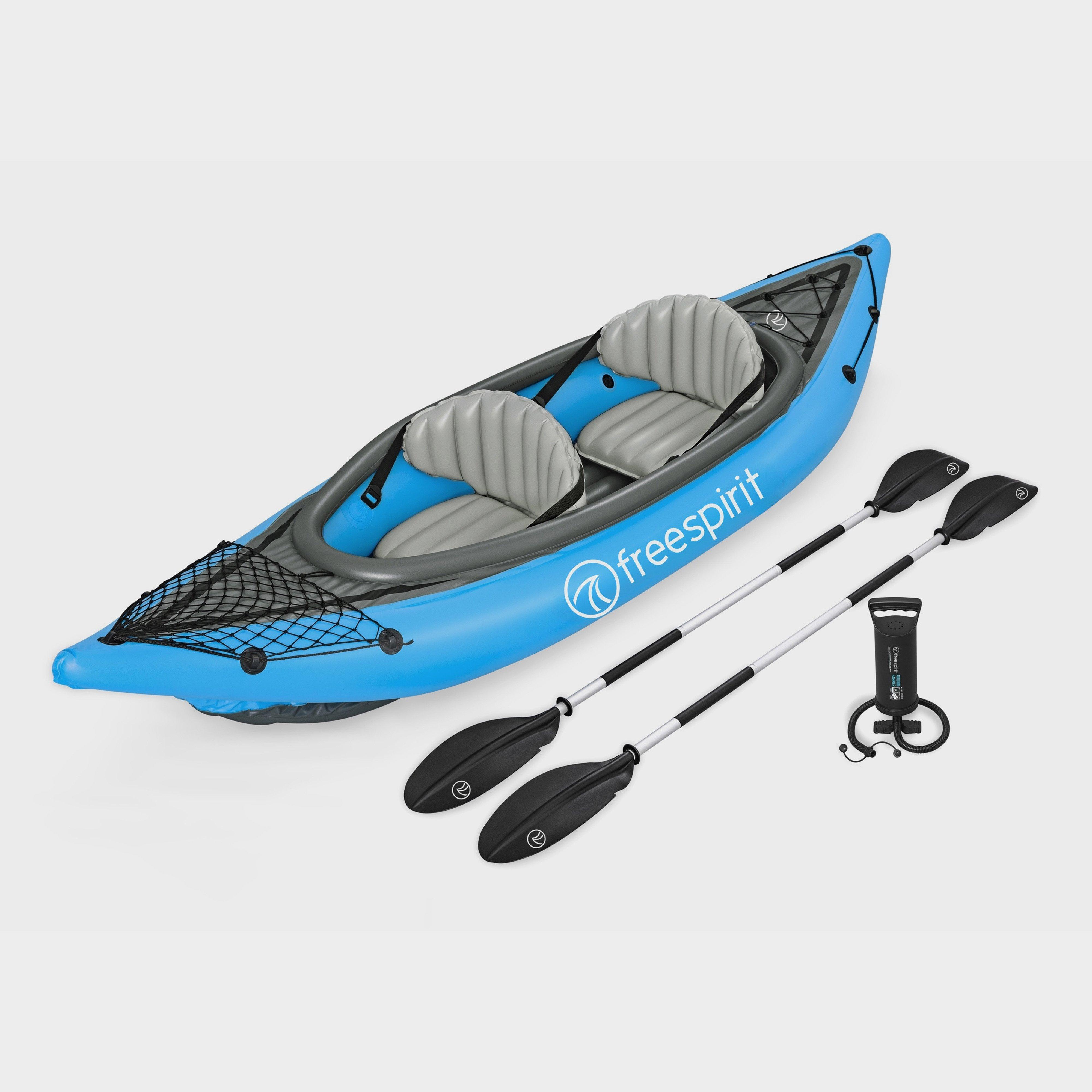 Image of Freespirit Sobek 2 Inflatable Kayak Set - Blu, BLU