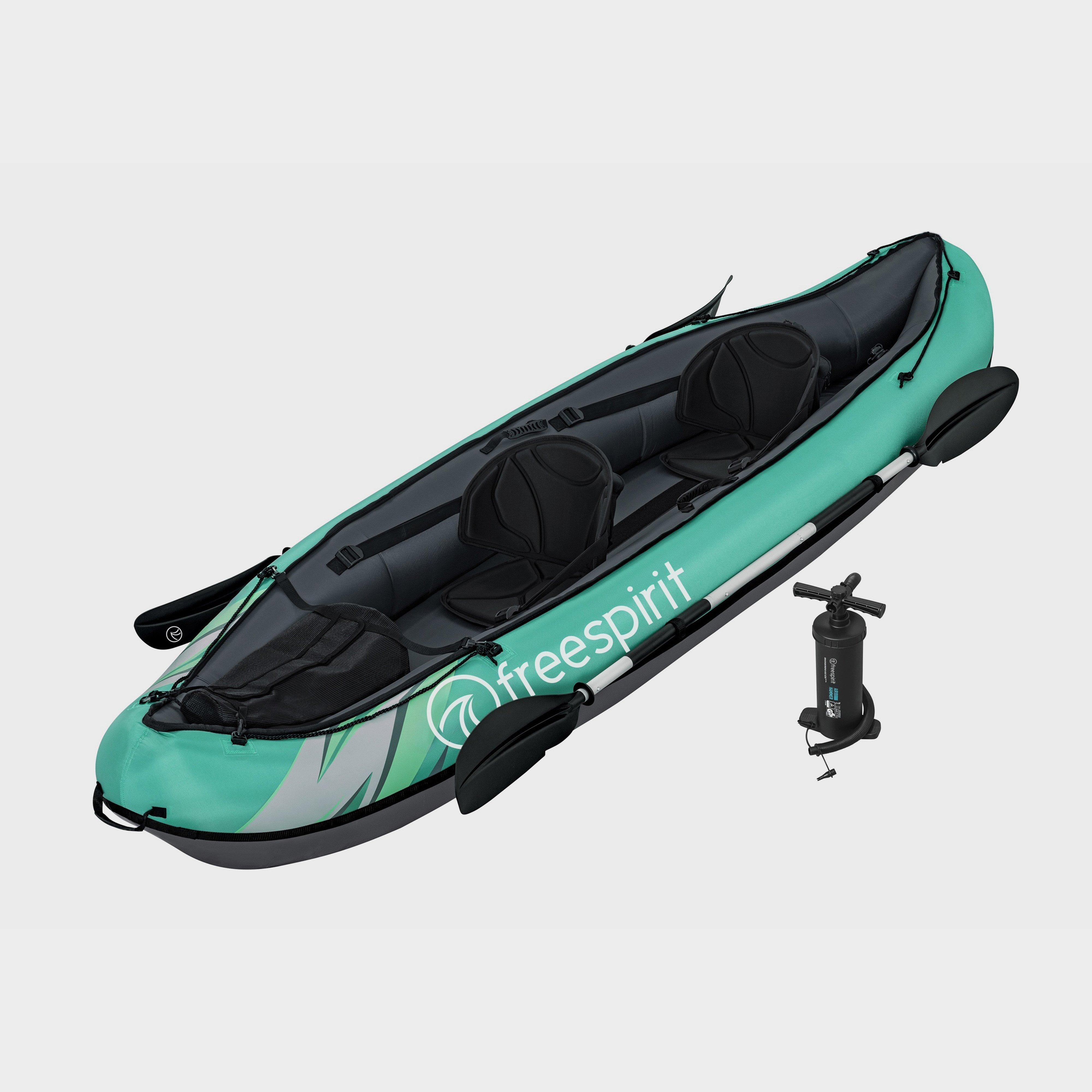 Image of Freespirit Varuna 2 Inflatable Kayak Set - Grn, GRN