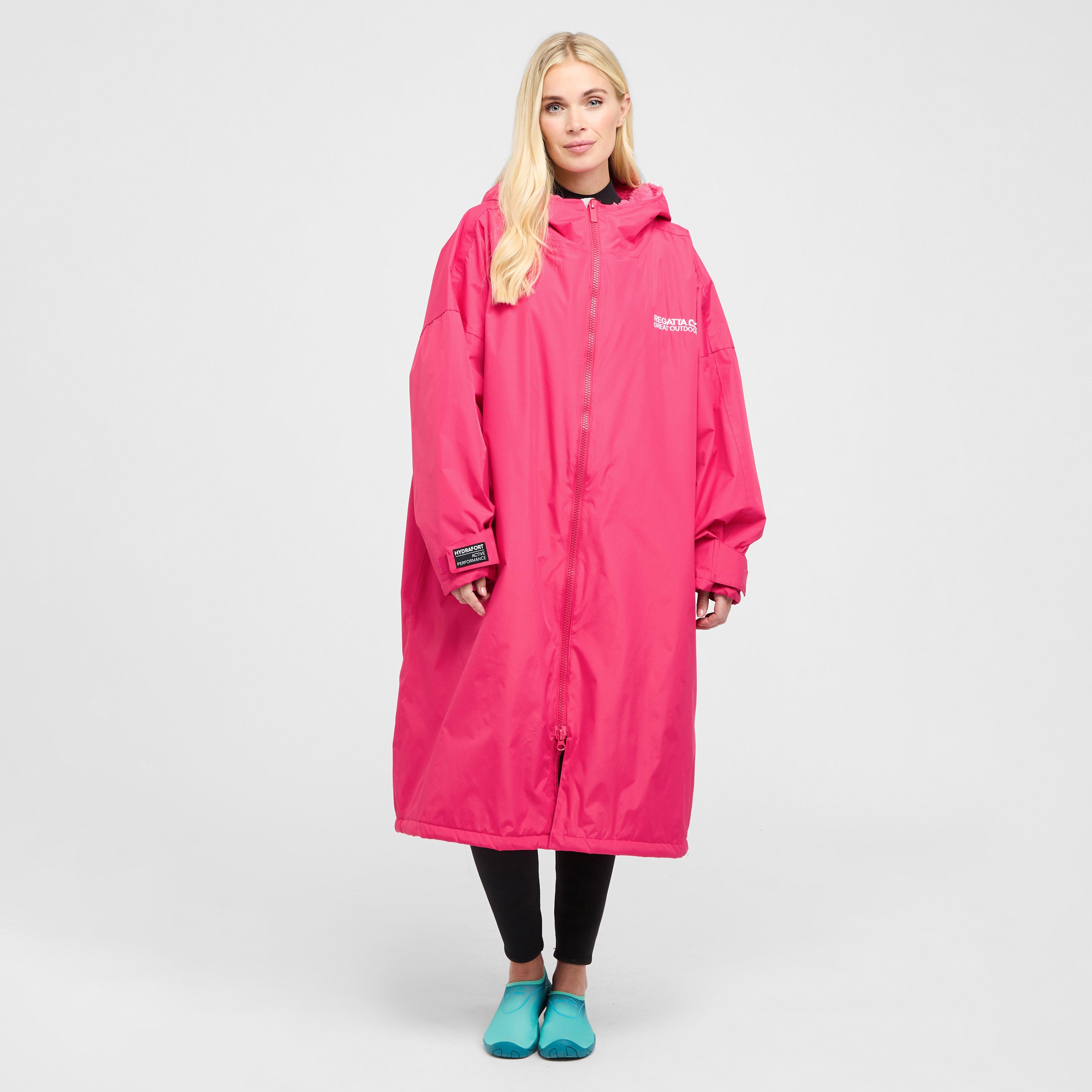 Image of Regatta Waterproof Changing Robe - Pink, Pink
