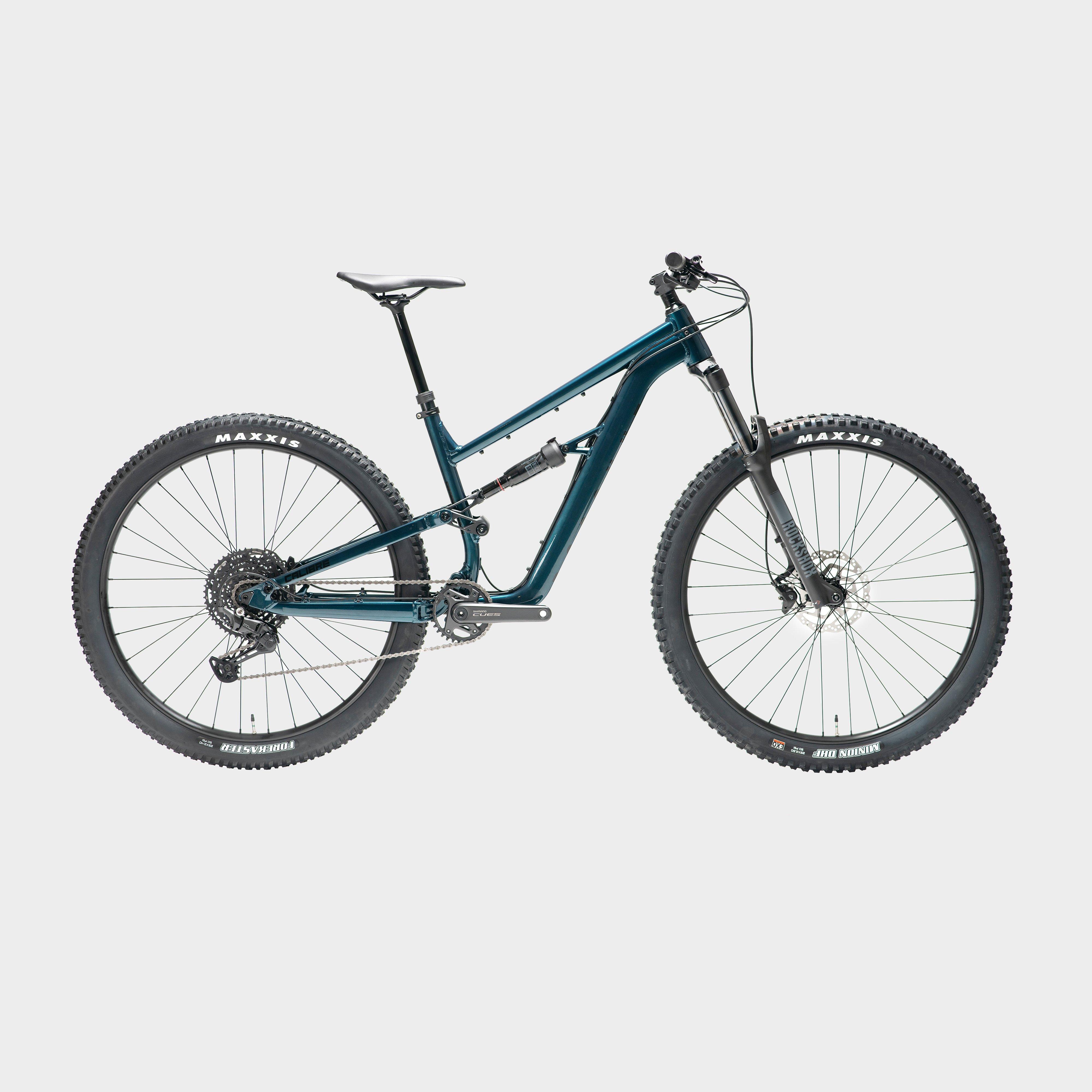 Image of Calibre Bossnut Full Suspension Mountain Bike - Teal, TEAL