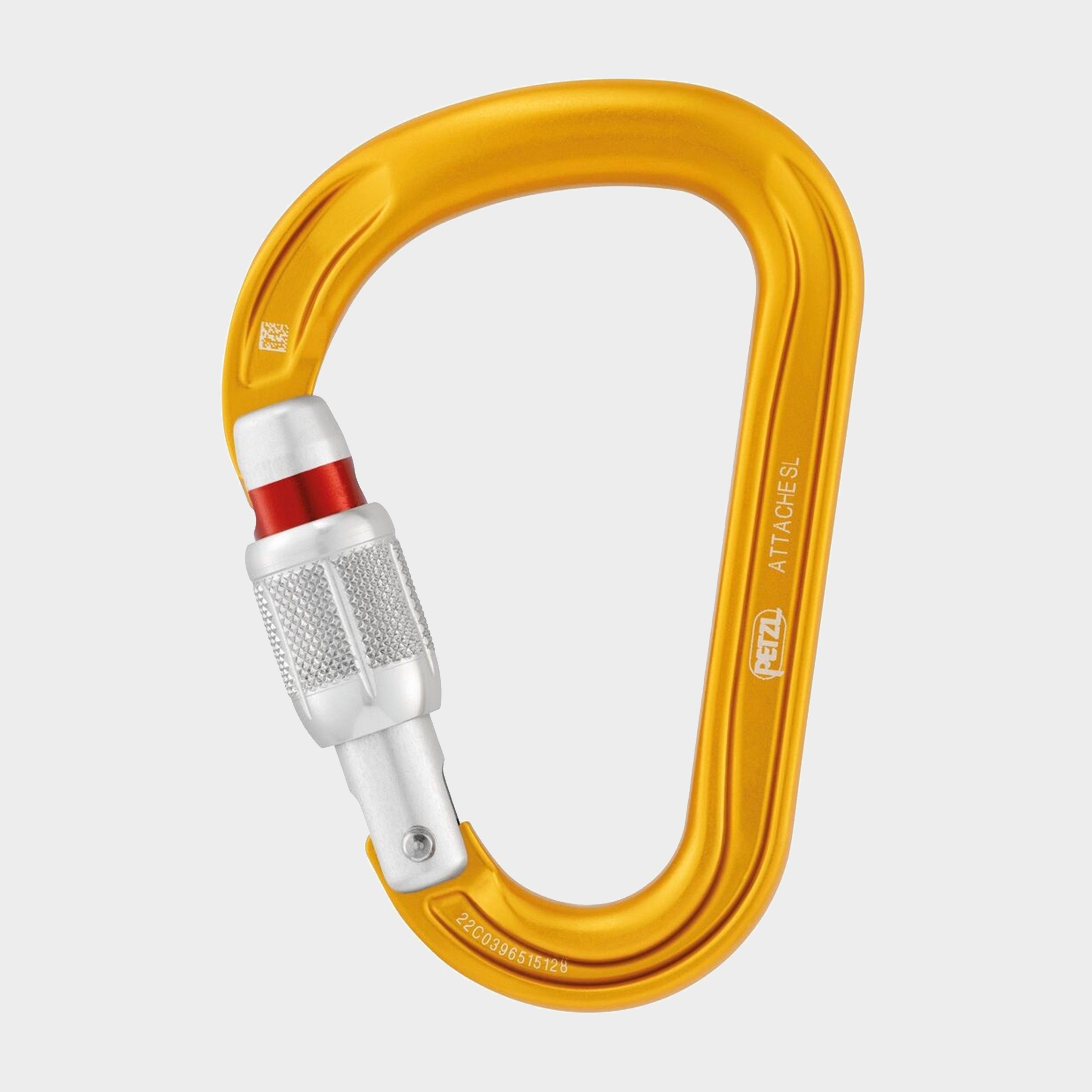 Photos - Climbing Gear Attache Carabiner - Gold, Gold 