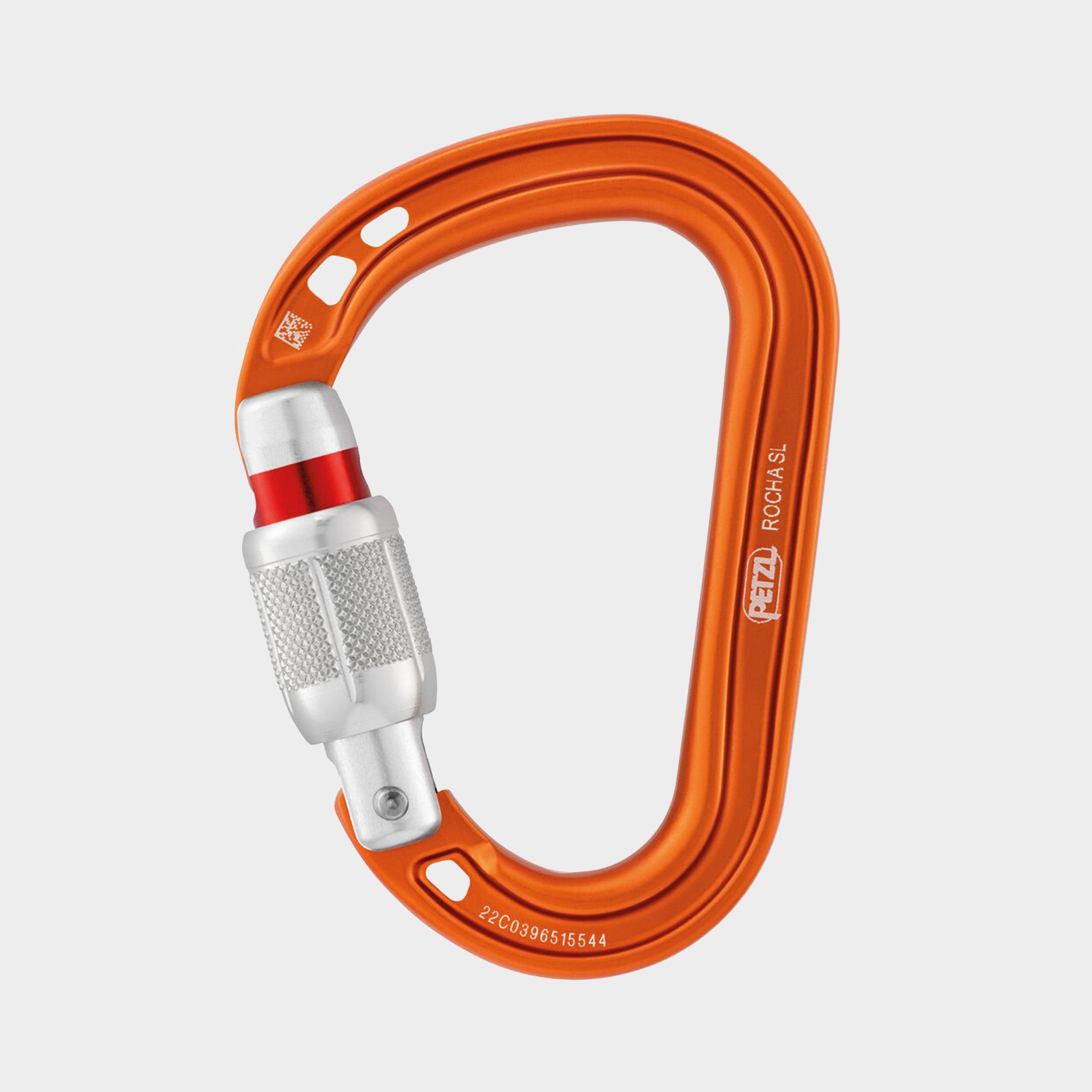 Image of Petzl Rocha Screwlock - Mid Orange, Mid Orange