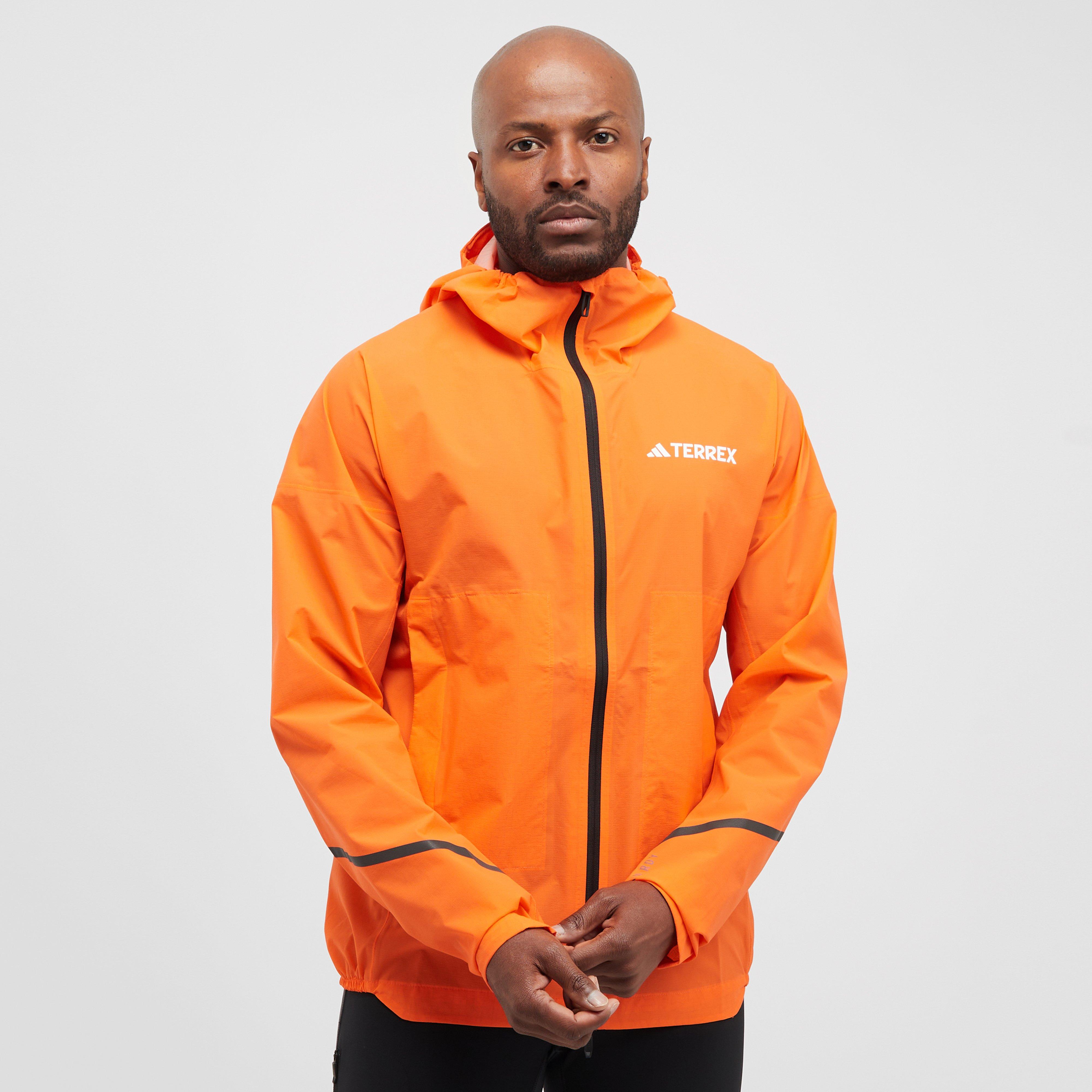 Image of Adidas Terrex Men's Xperior 2.5 Light Rain-Rdy Jacket - Org, ORG