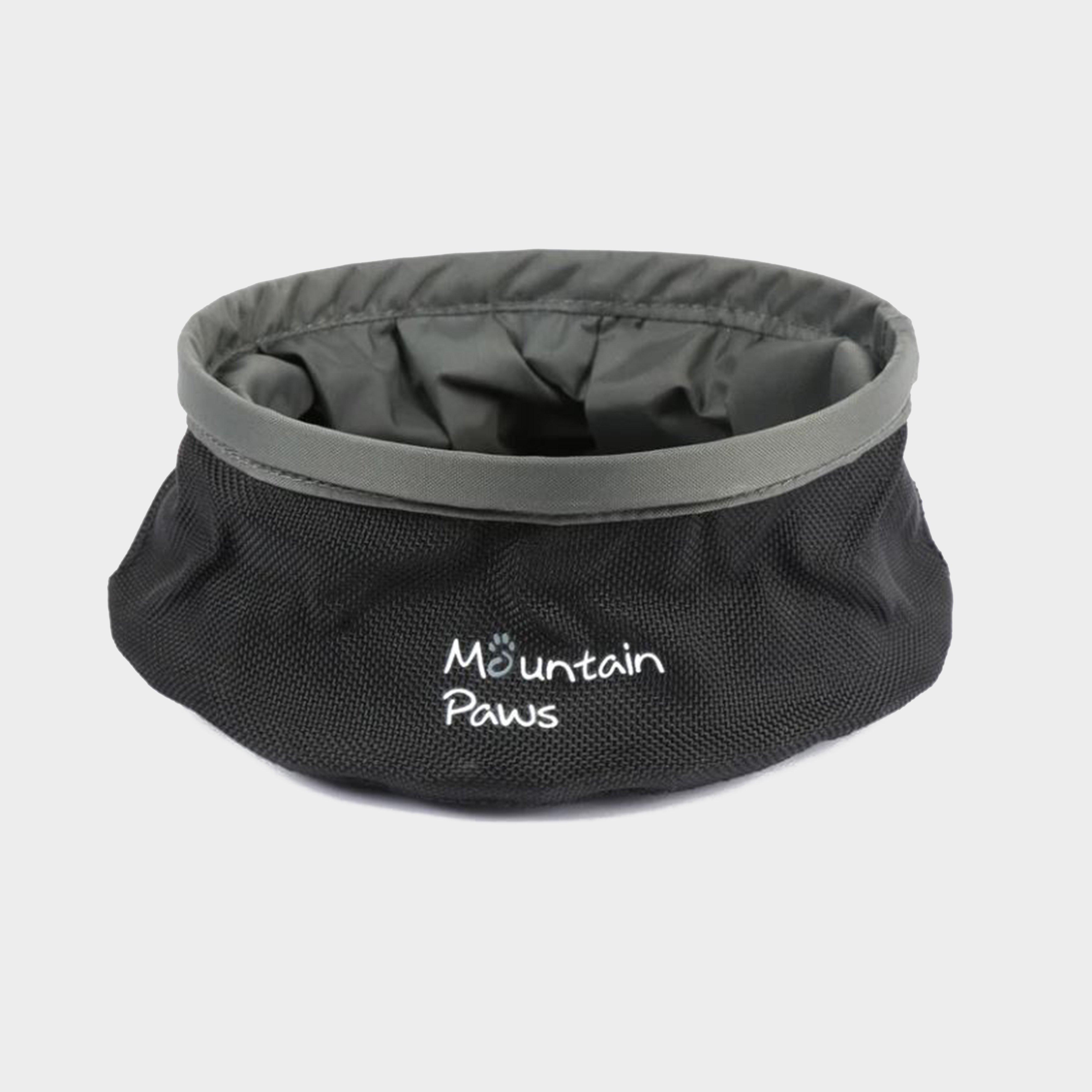 Image of Mountain Paws Collapsible Water Bowl - Black, Black