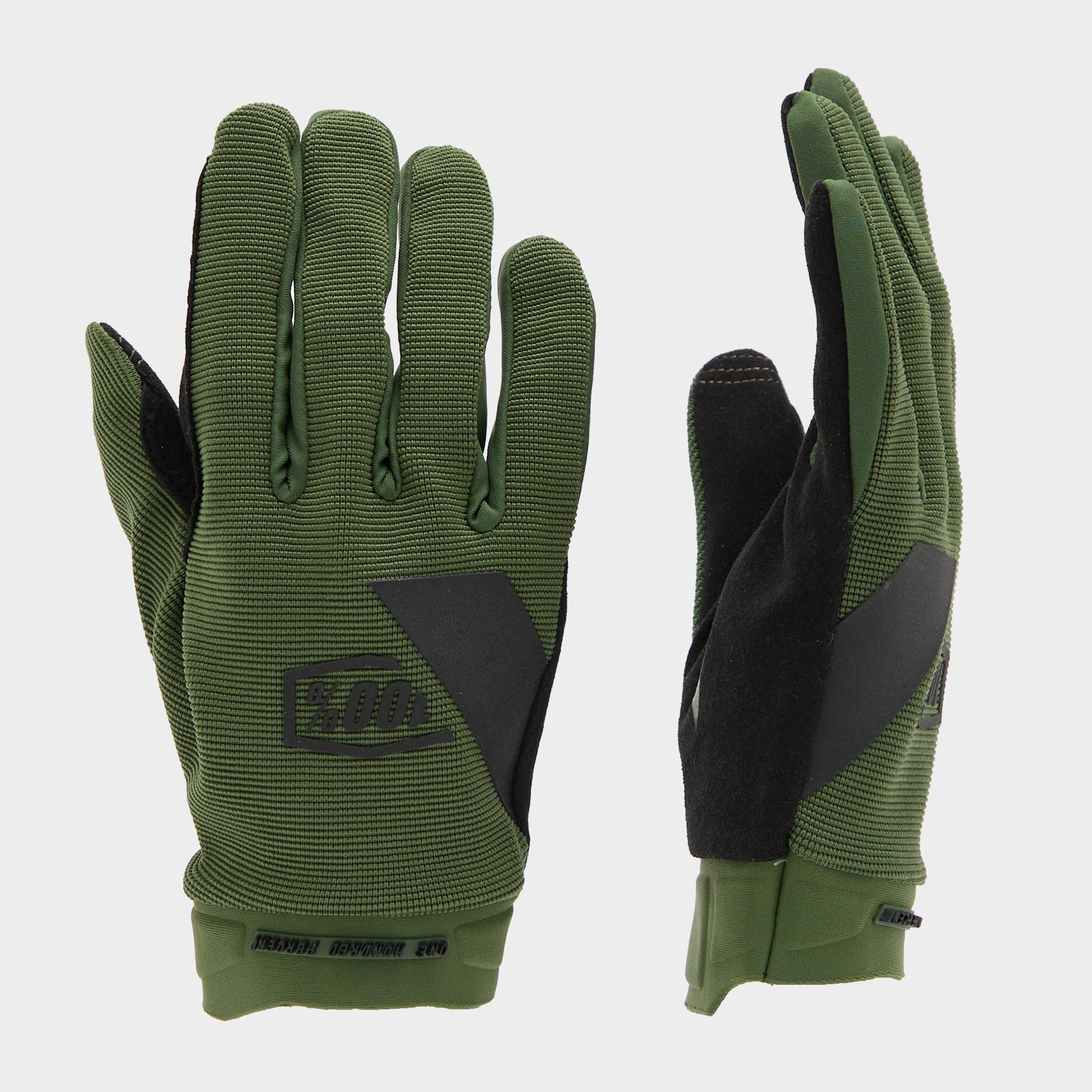 Image of 100% Ridecamp Gloves - Grn, GRN