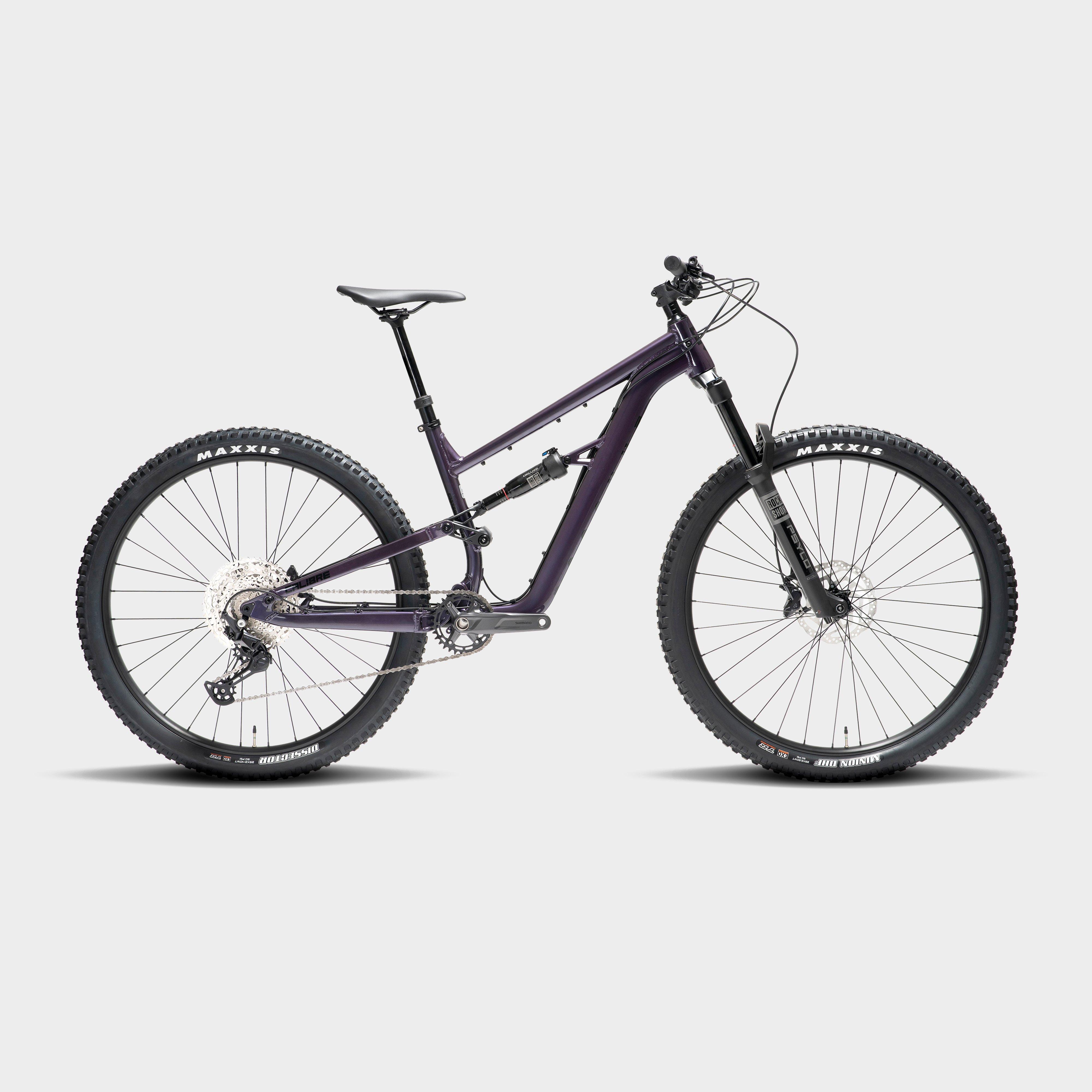 Image of Calibre 2025 Bossnut Pro Full Suspension Mountain Bike - Purple, Purple