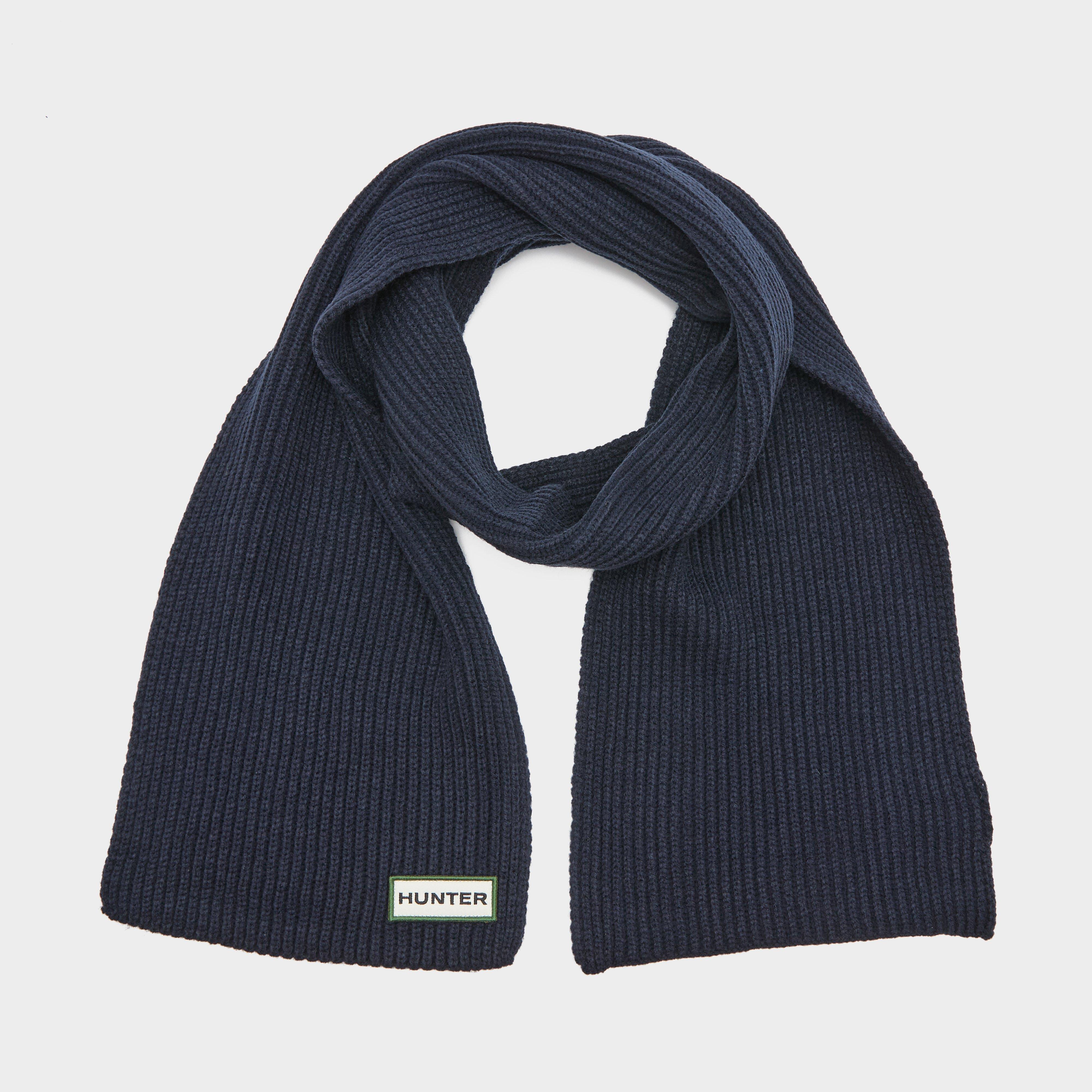 Image of Hunter Unisex Laird Scarf - Navy, Navy