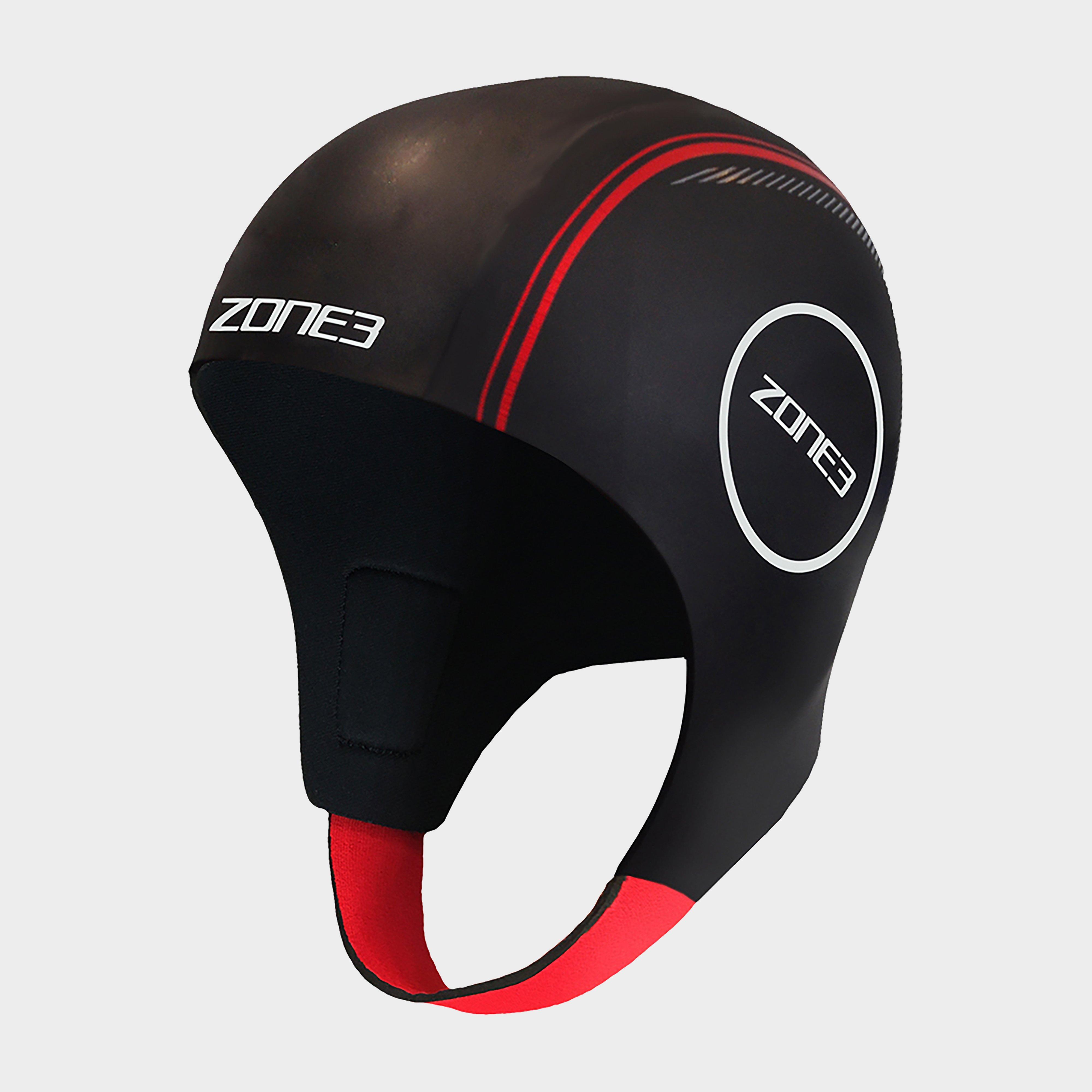 Image of Zone 3 Neoprene Swim Cap - Black, Black
