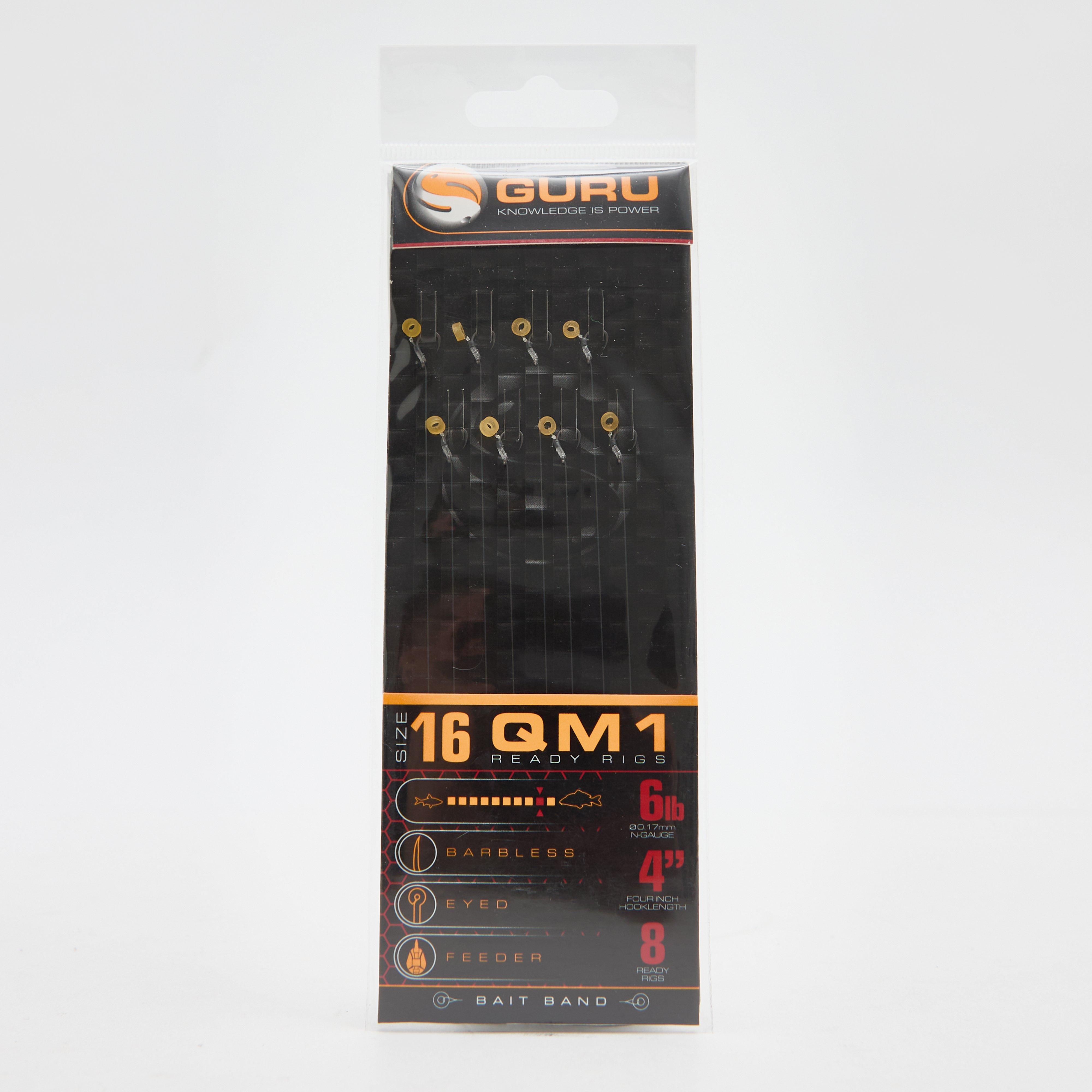 Image of Guru Qm1 Ready Rig Bait Bands Size 16 - Black, Black