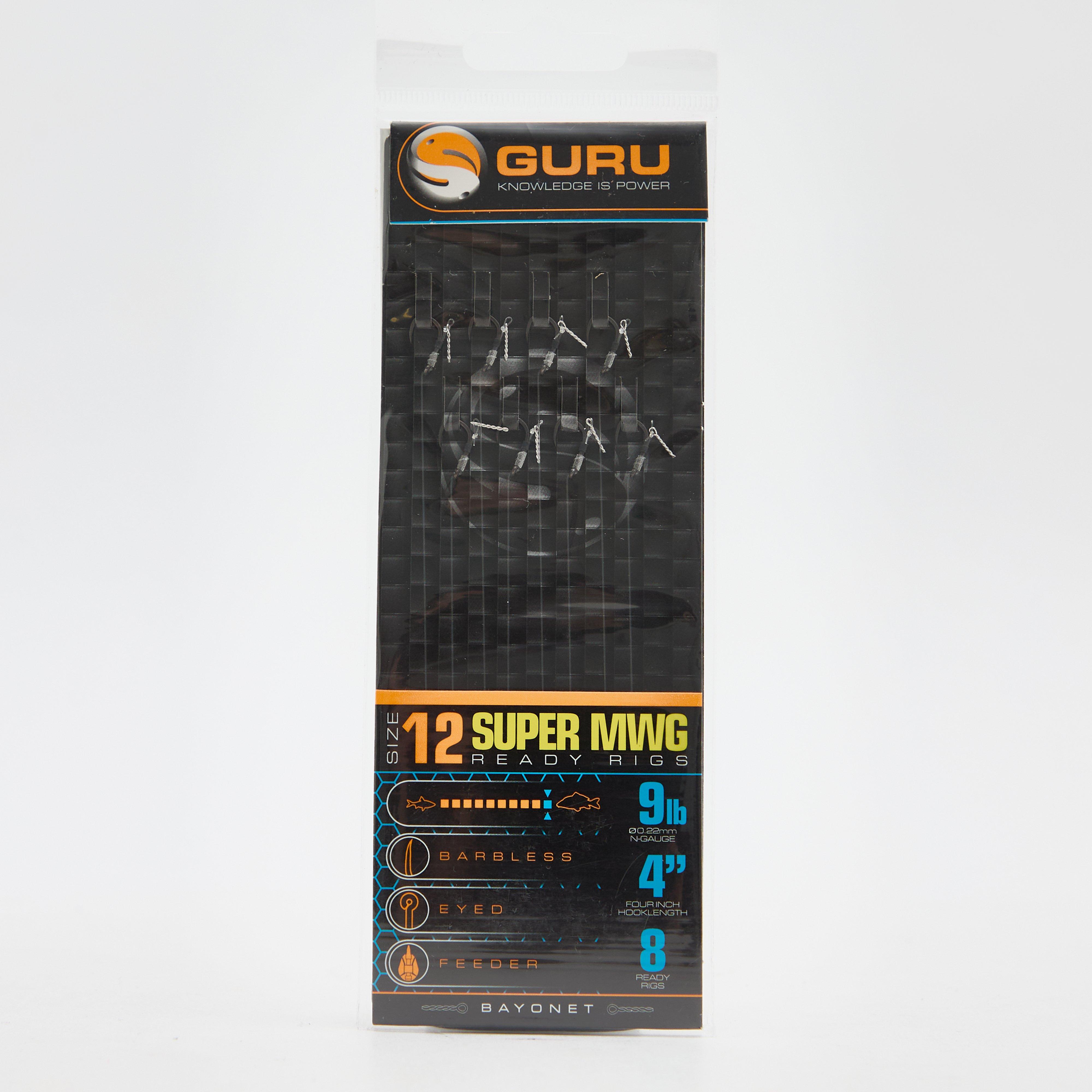 Image of Guru Smwg Standard Hair 4" Size 12 - No Colour, No Colour