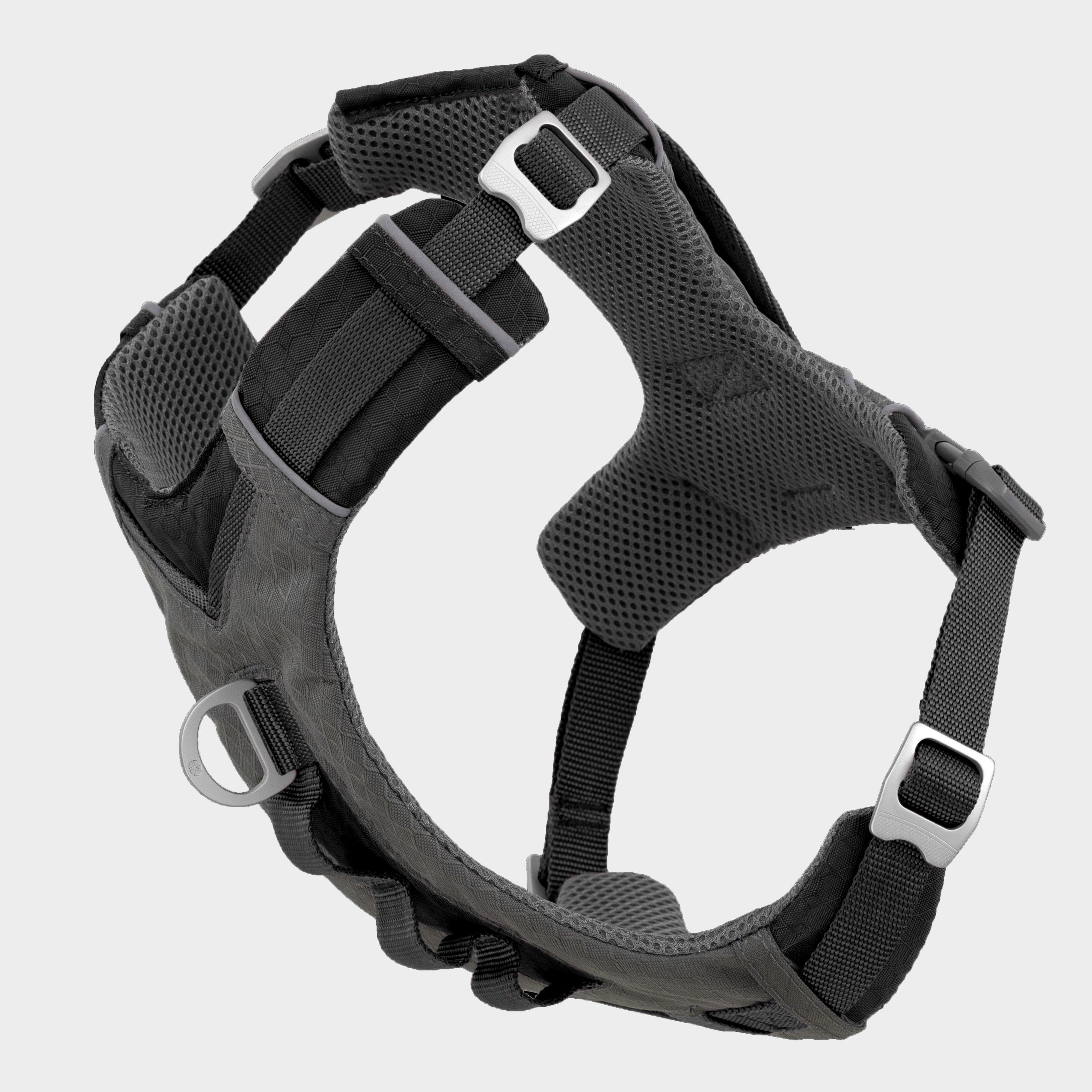Image of Kurgo Journey Air Dog Harness - Black/Grey, Black/Grey