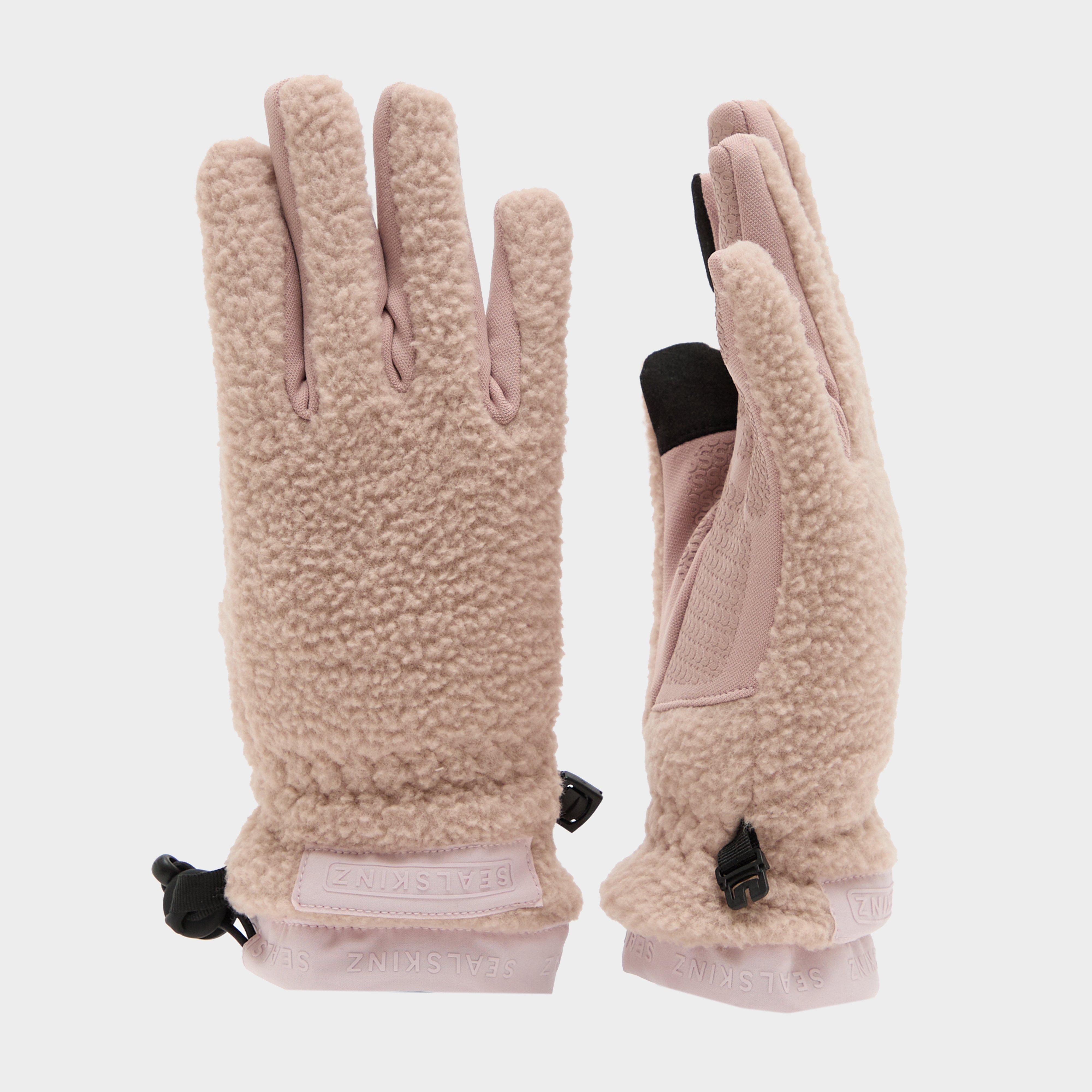 Image of Sealskinz Hoveton Waterproof Sherpa Fleece Glove - Pink, Pink