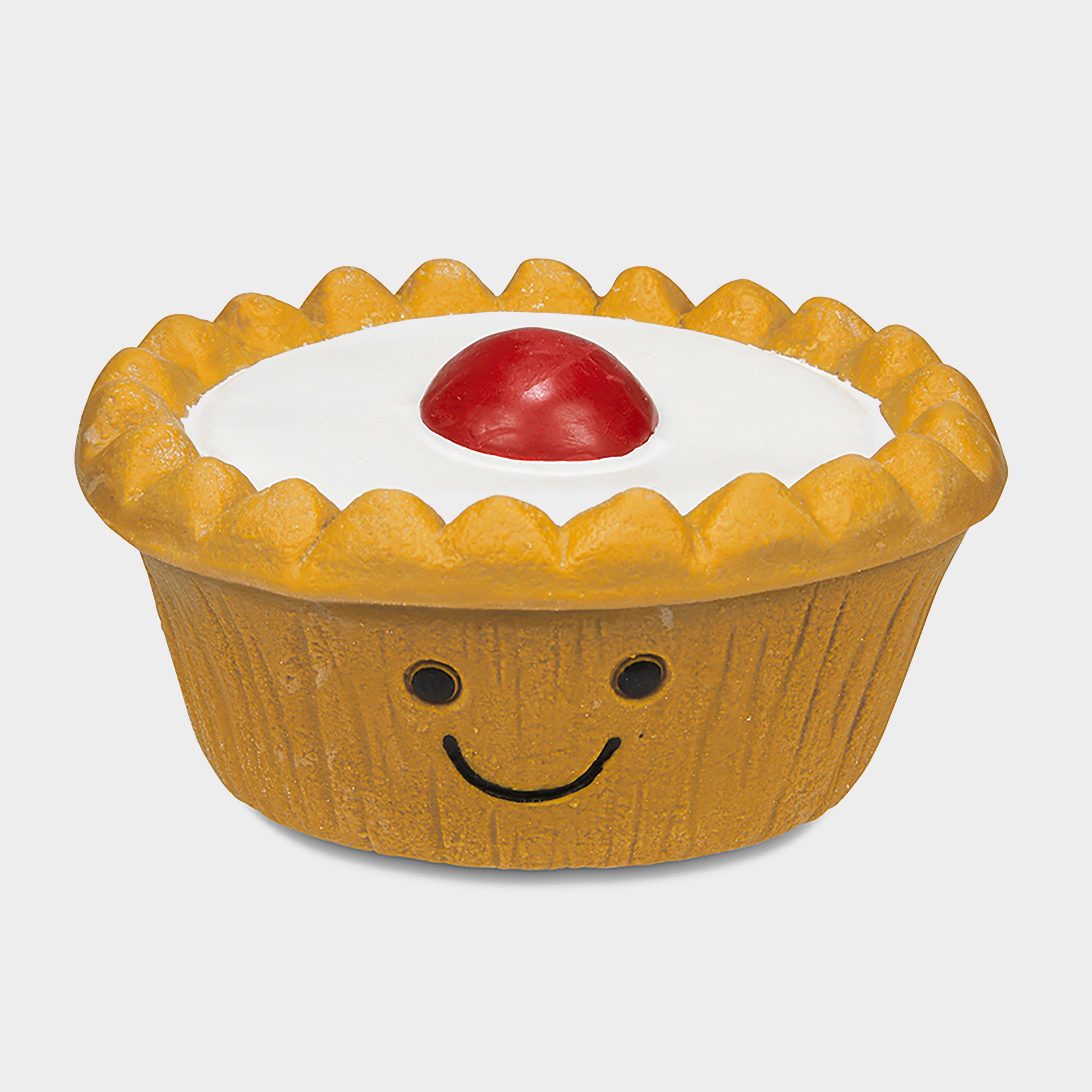 Image of Petface Cherry Bakewell Latex Toy - Brown, Brown