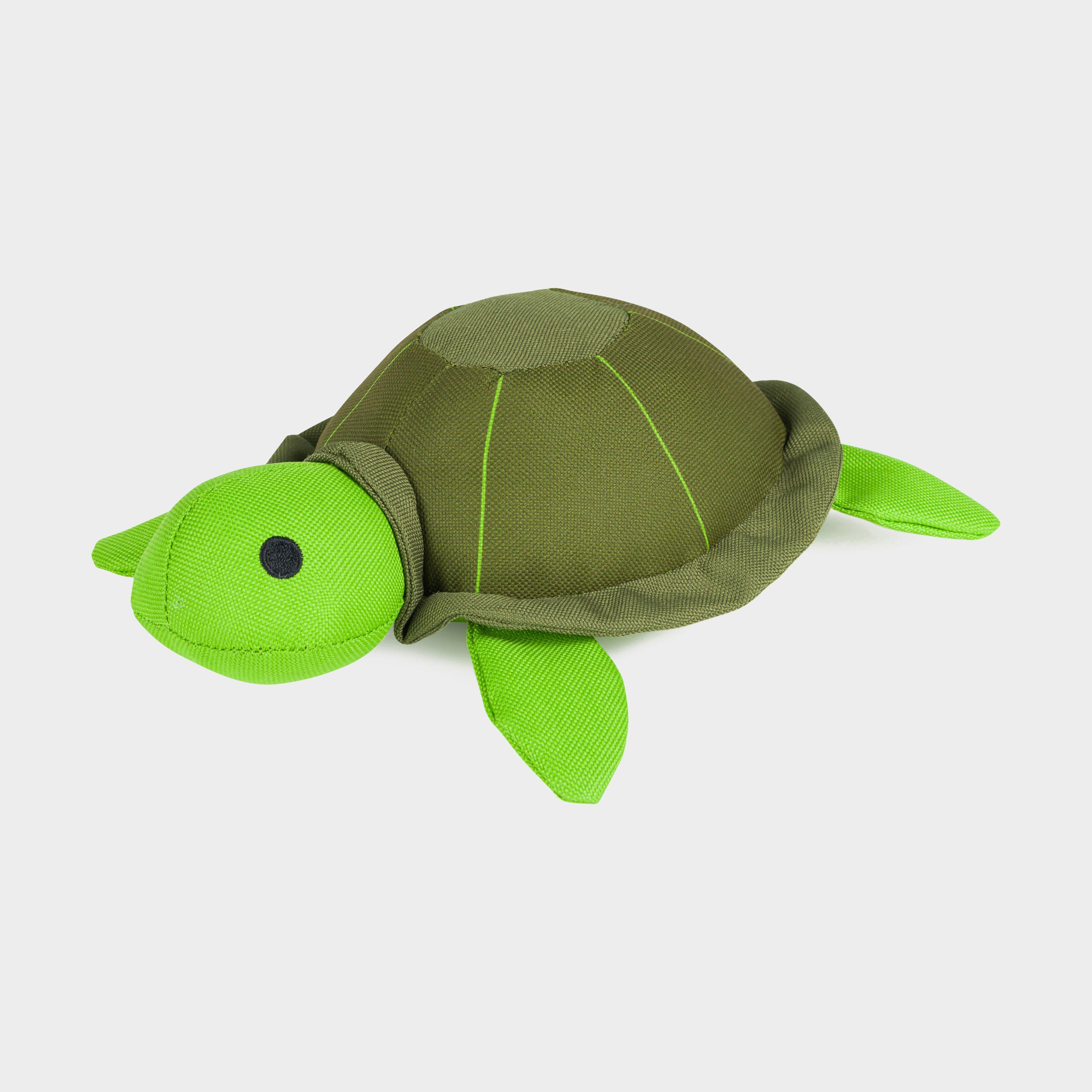 Image of Petface Planet Tessi Turtle Plush Dog Toy, Turtle