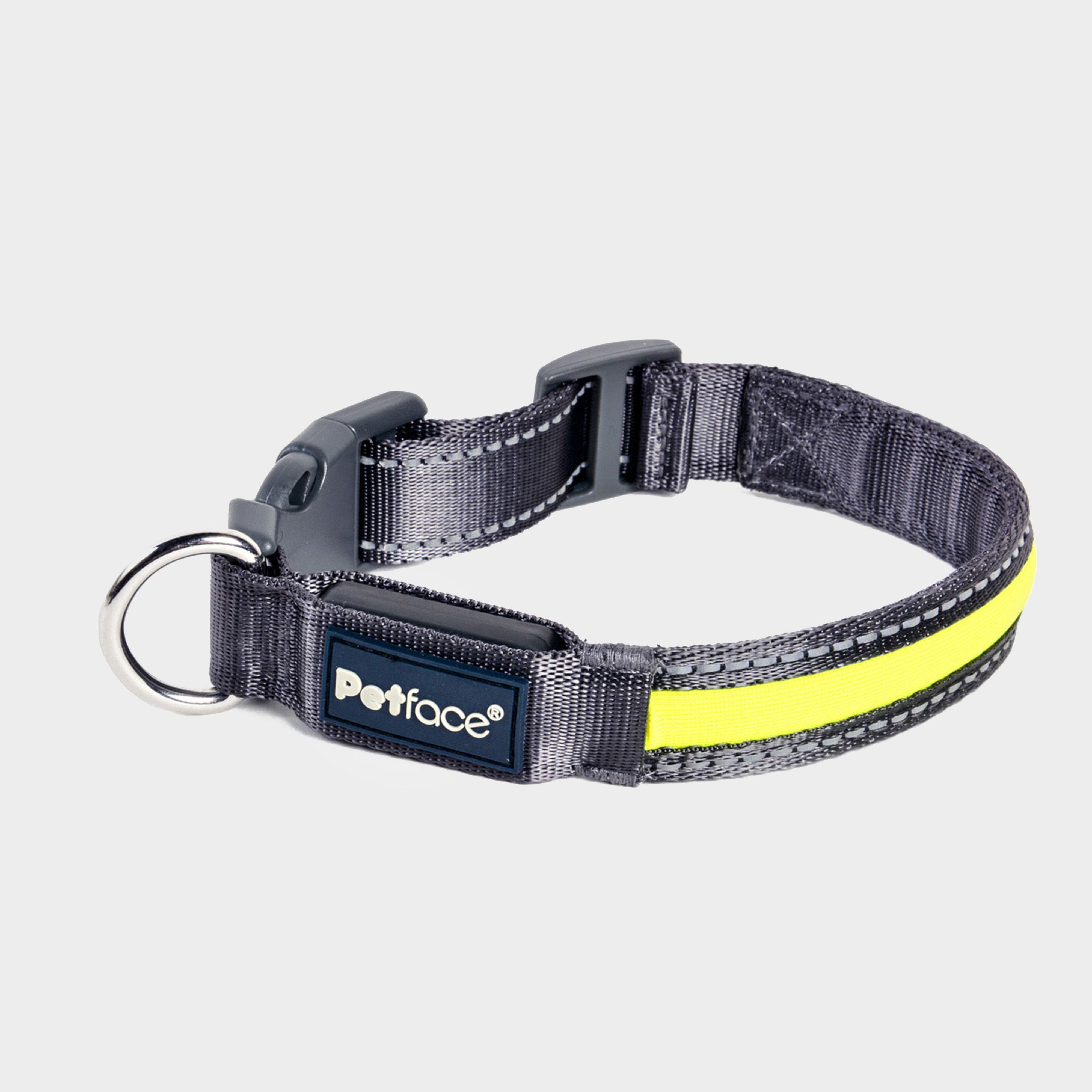 Image of Petface Reflective Flashing Dog Collar Large, Reflective