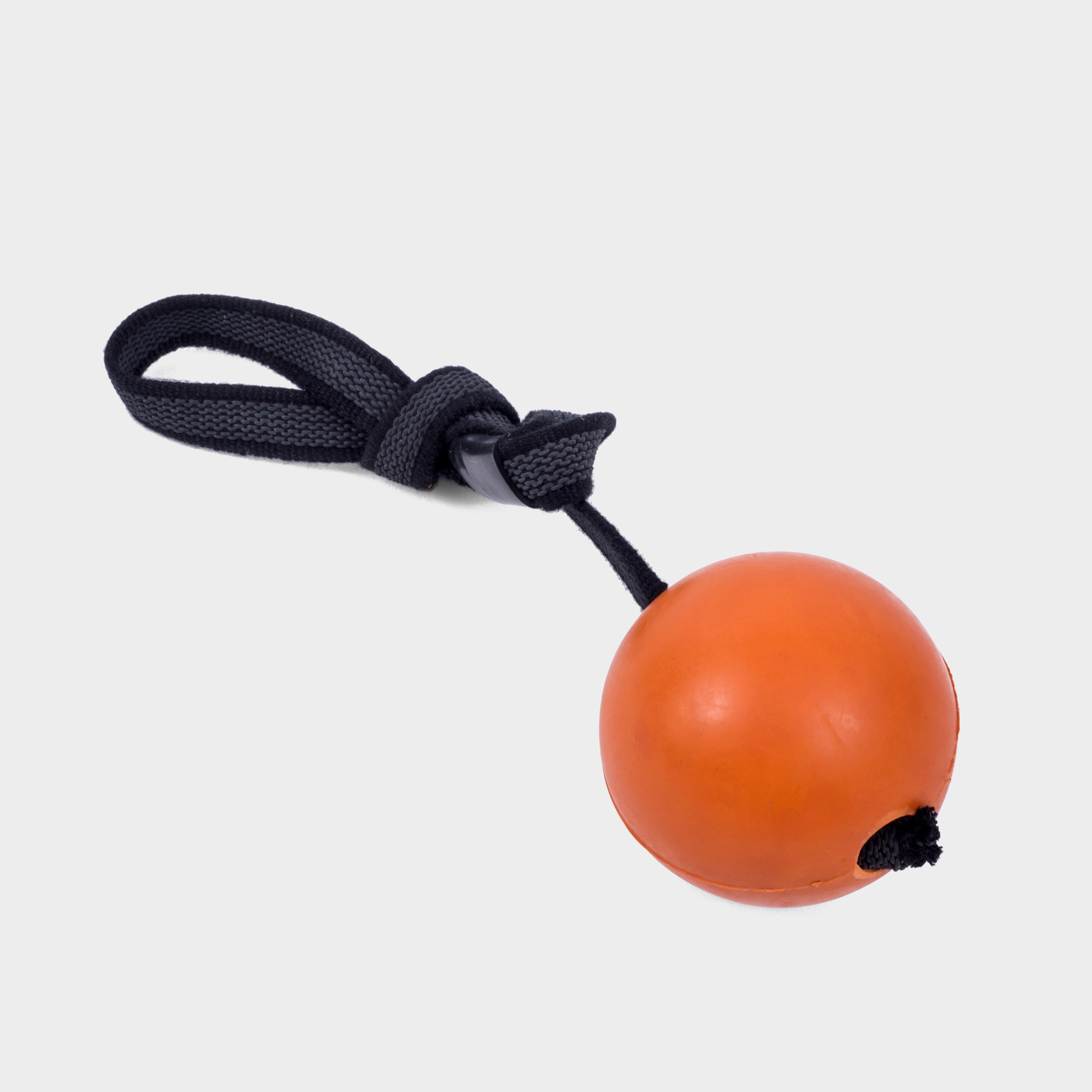 Image of Petface Seriously Strong Solid Rubber Rope Ball Dog Toy, Ball