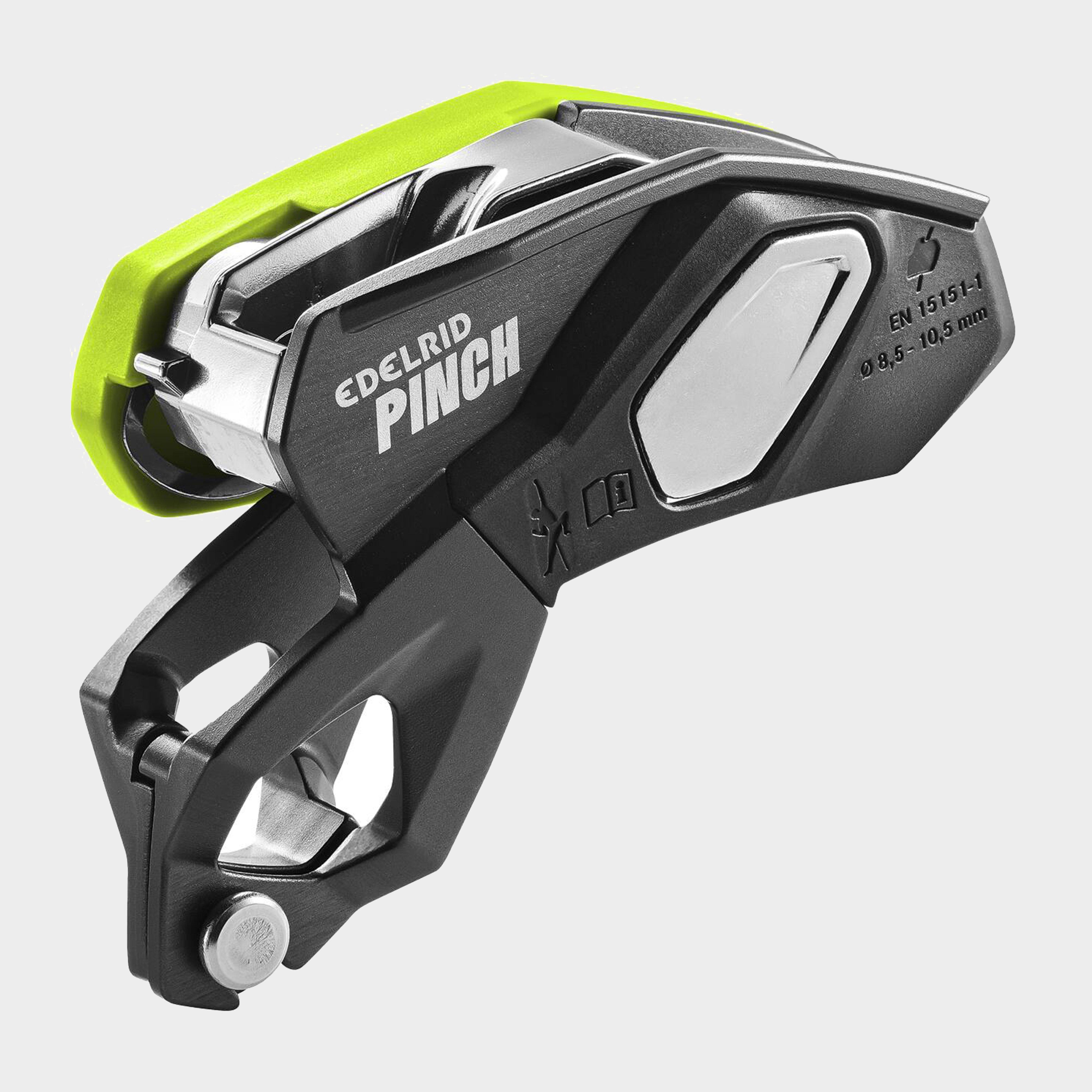 Image of Edelrid Semi-Automatic Belay Devices - Anthracite/Oasis, Anthracite/Oasis