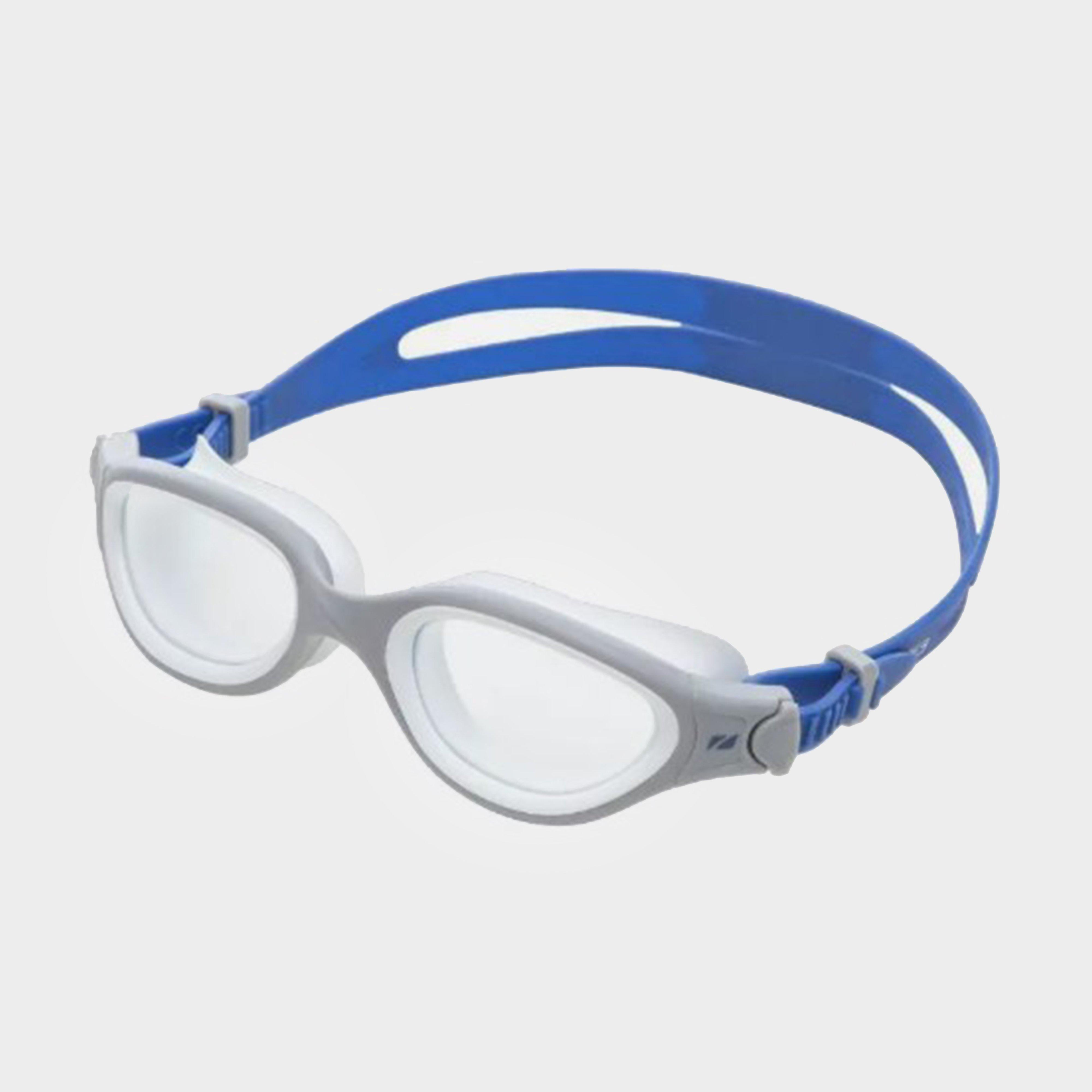Image of Zone 3 Unisex Venator-X Swim Goggles - Clear Lens - Royal Blue/ Grey, Clear Lens - Royal Blue/ Grey