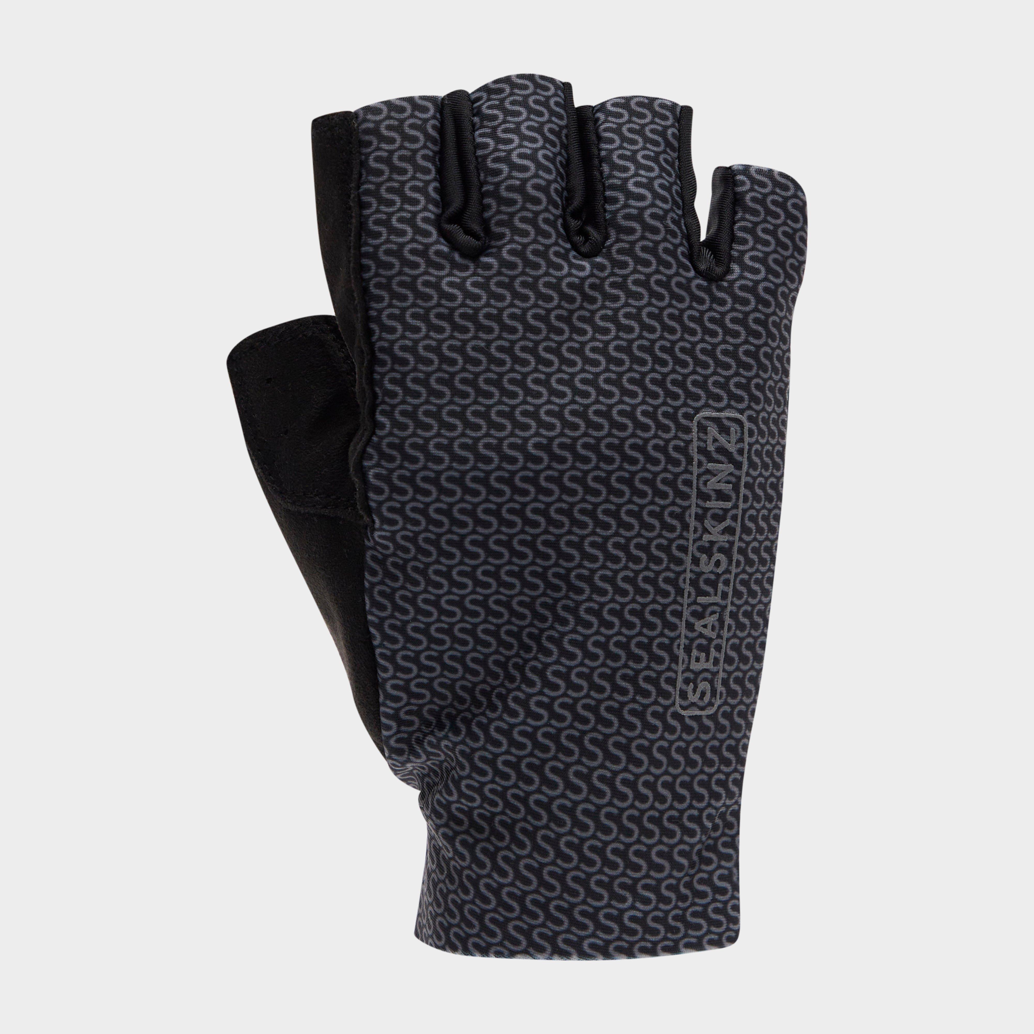 Image of Sealskinz Dunston Single Layer Fingerless Cycling Glove - Black, Black