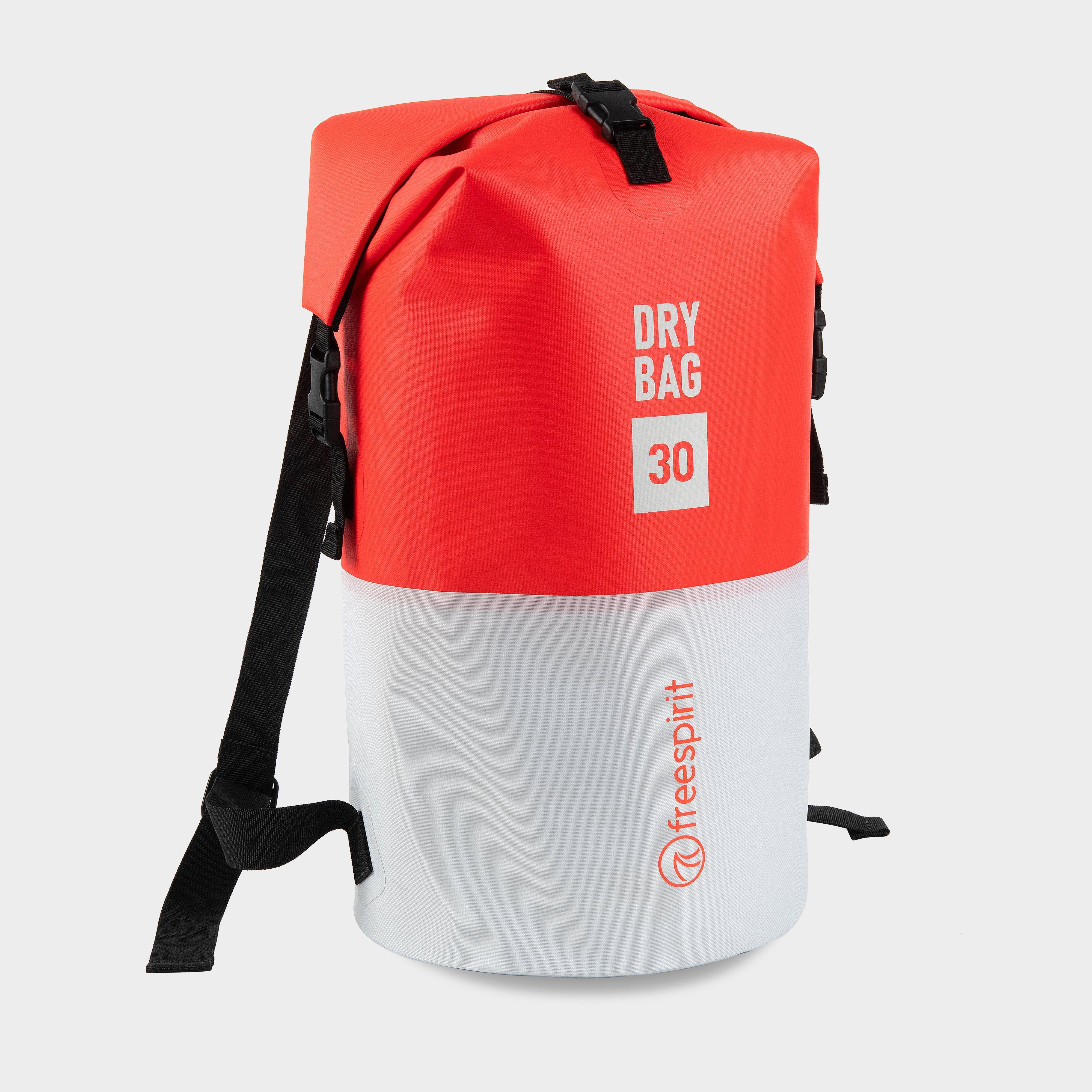 Image of Freespirit 30L Dry Bag - Red/Light, Red/Light