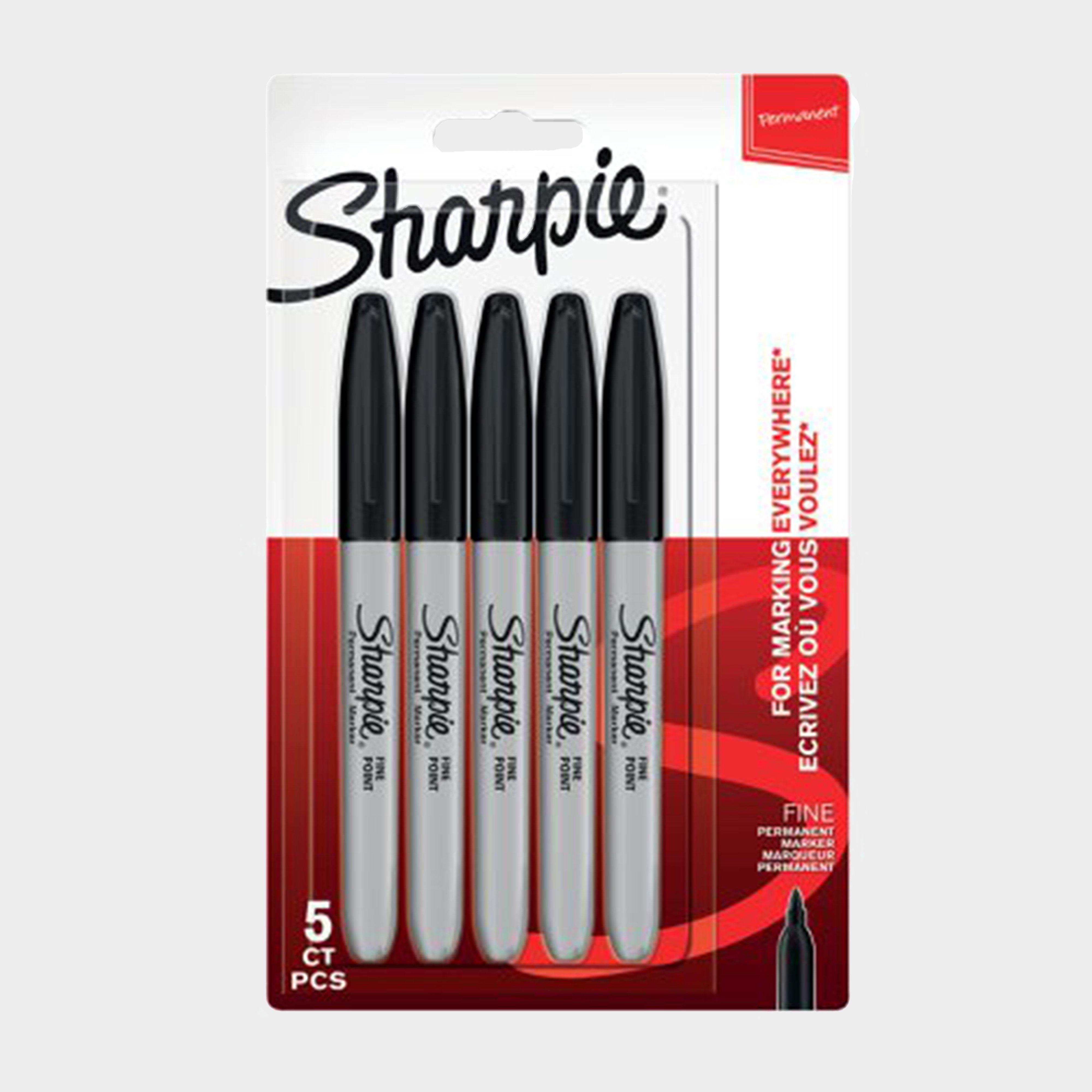 Image of Sharpie Fine Permanent Marker Pens Black 12 Pack, Black