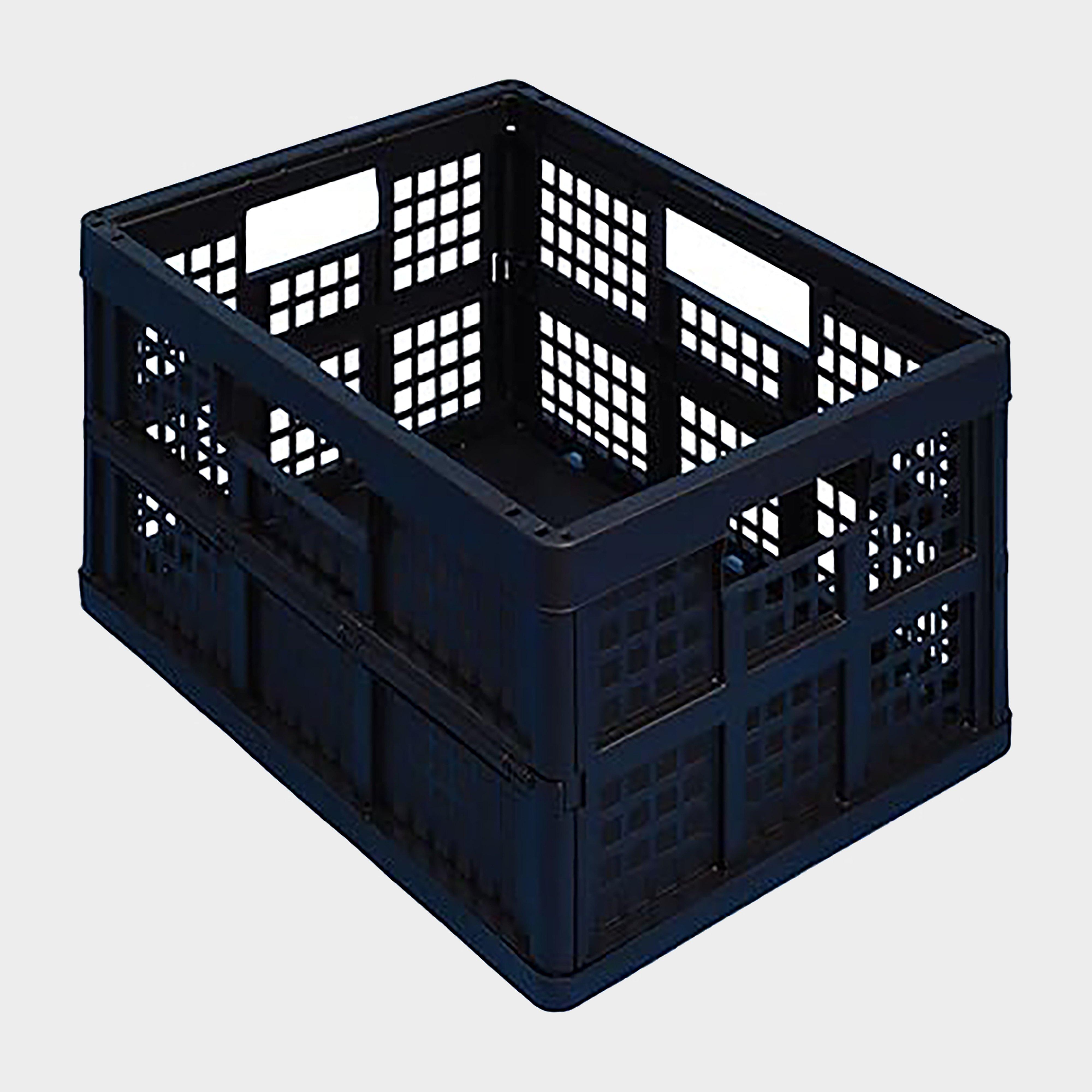 Image of Really Useful Folding Crate 32L - Black, Black