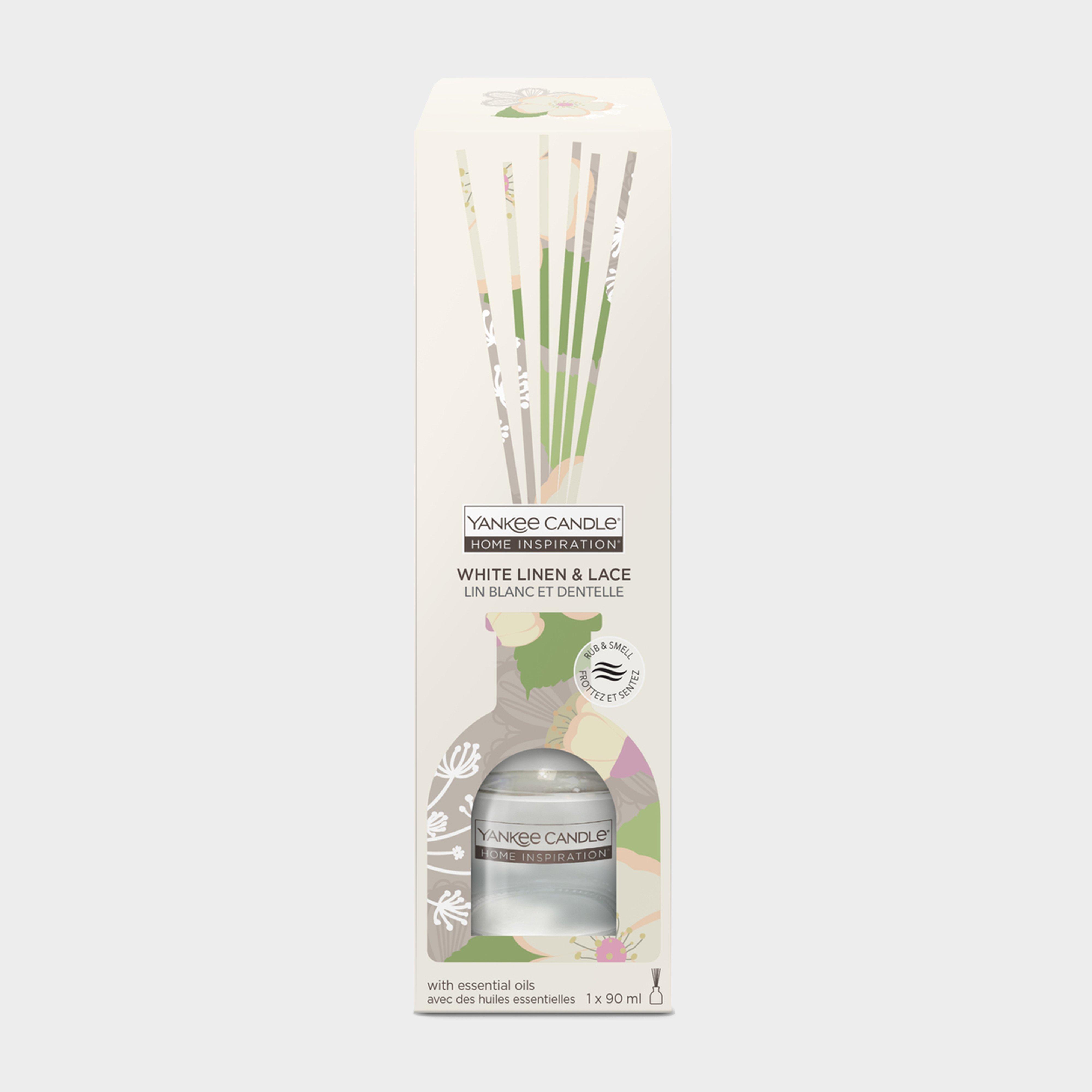 Image of Yankee Candle Reed Diffuser White Linen & Lace 90Ml, White