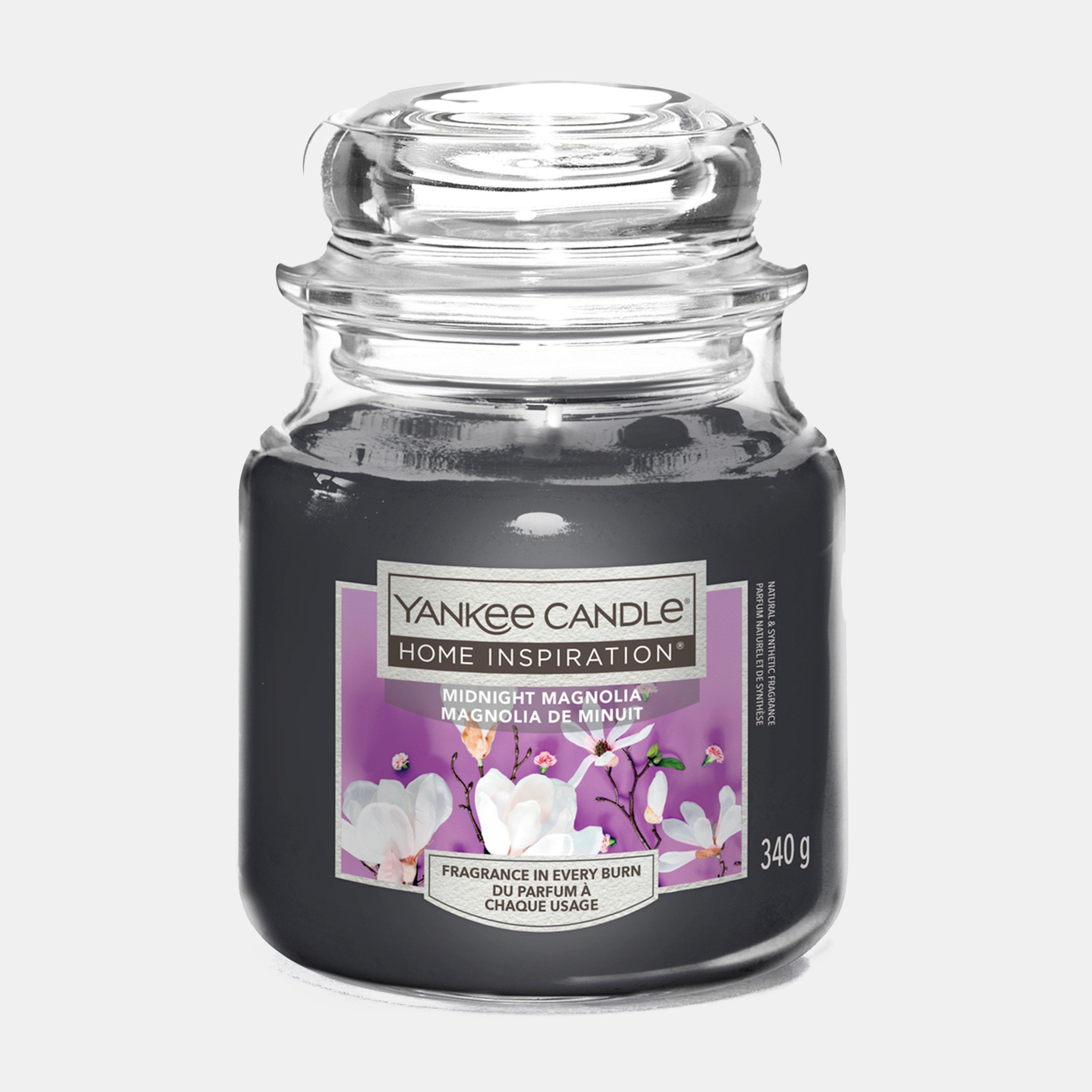 Image of Yankee Candle Midnight Magnolia Medium Jar, Midnight Magnolia