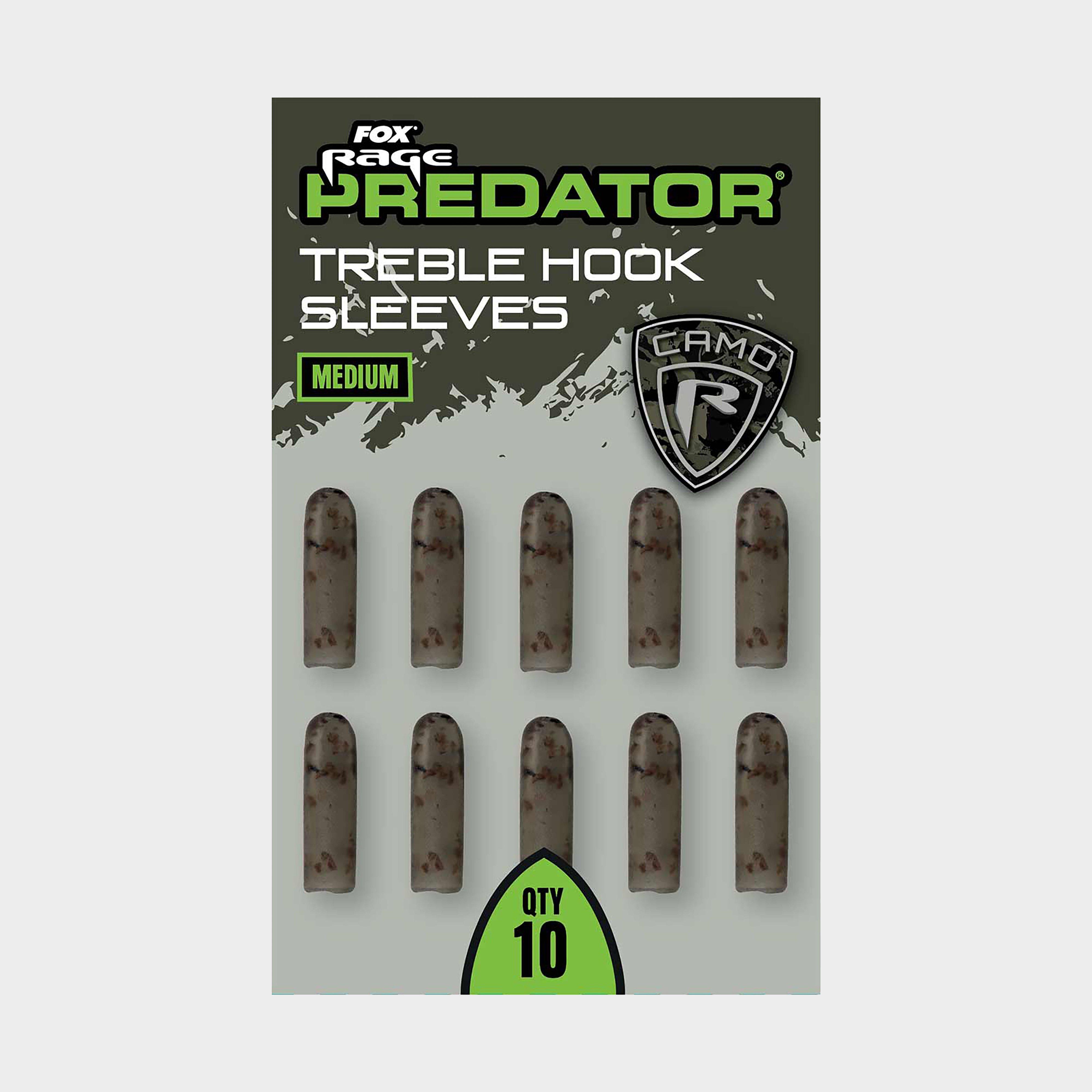 Image of Fox Rage Predator Camo Treble Hook Sleeves - No Colour, No Colour