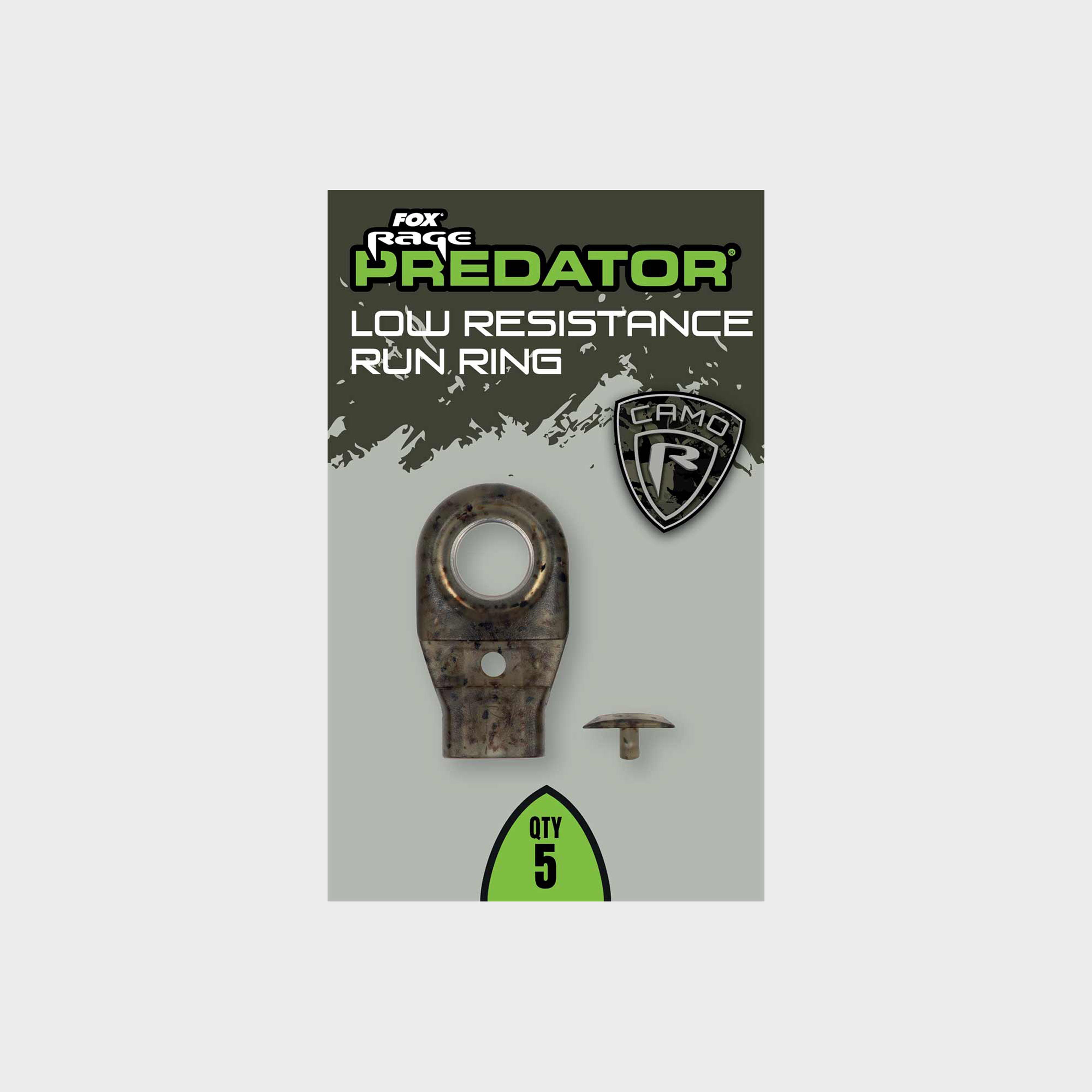 Image of Fox Rage Predator Camouflage Low Resistance Run Ring - No Colour, No Colour