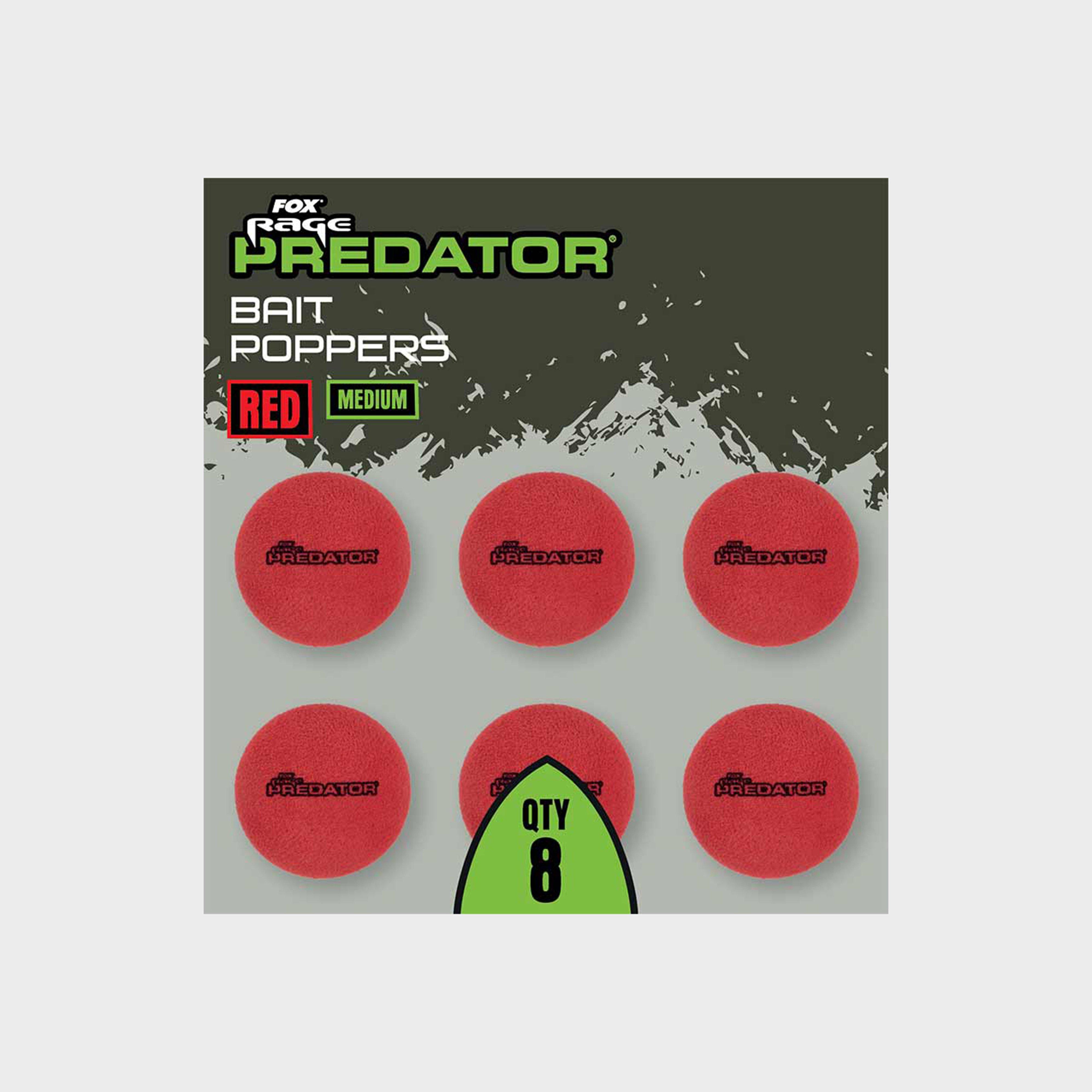Image of Fox Rage Predator Bait Poppers, Red