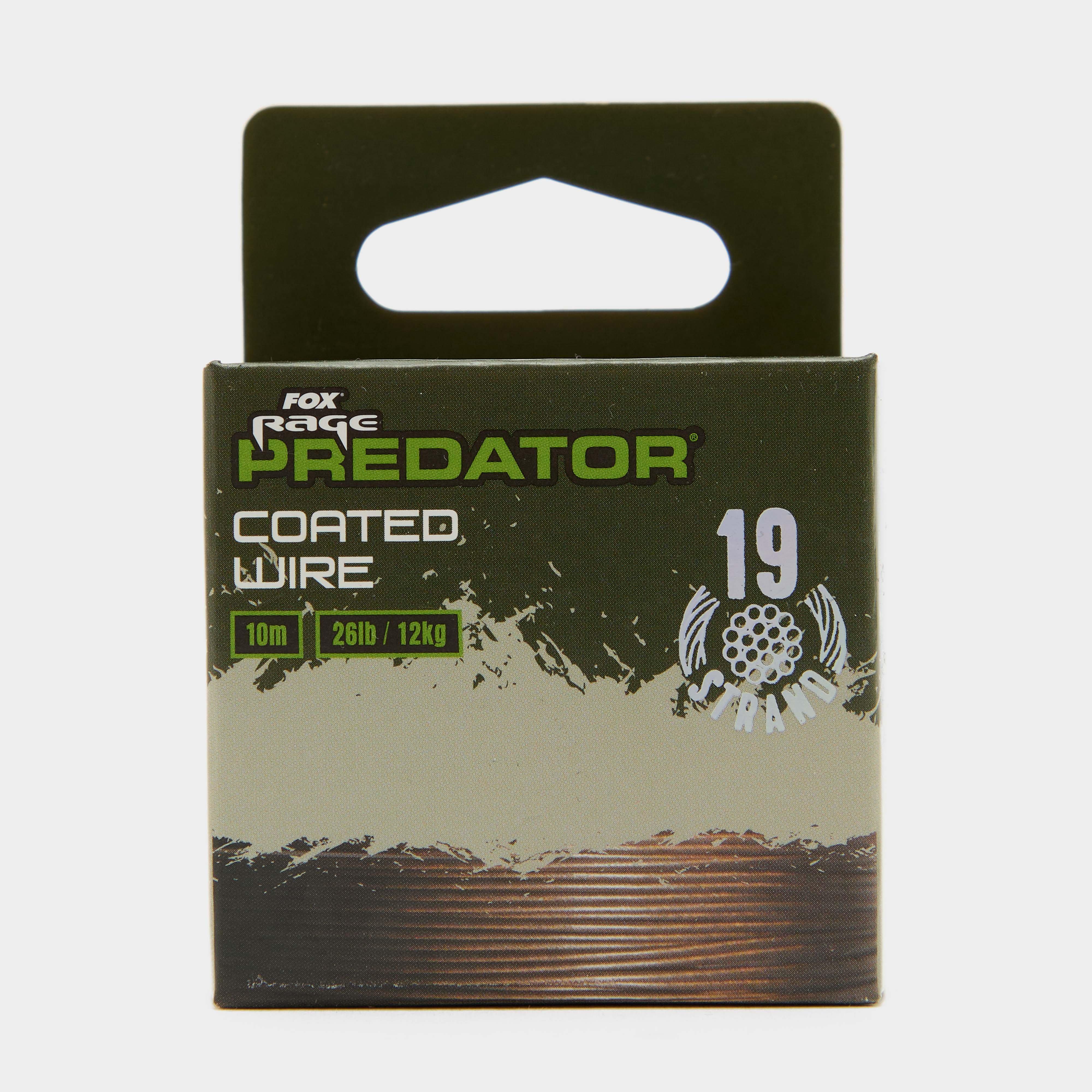 Image of Fox Rage Predator 19-Strand Coated Wire 10M 26Lb - No Colour, No Colour