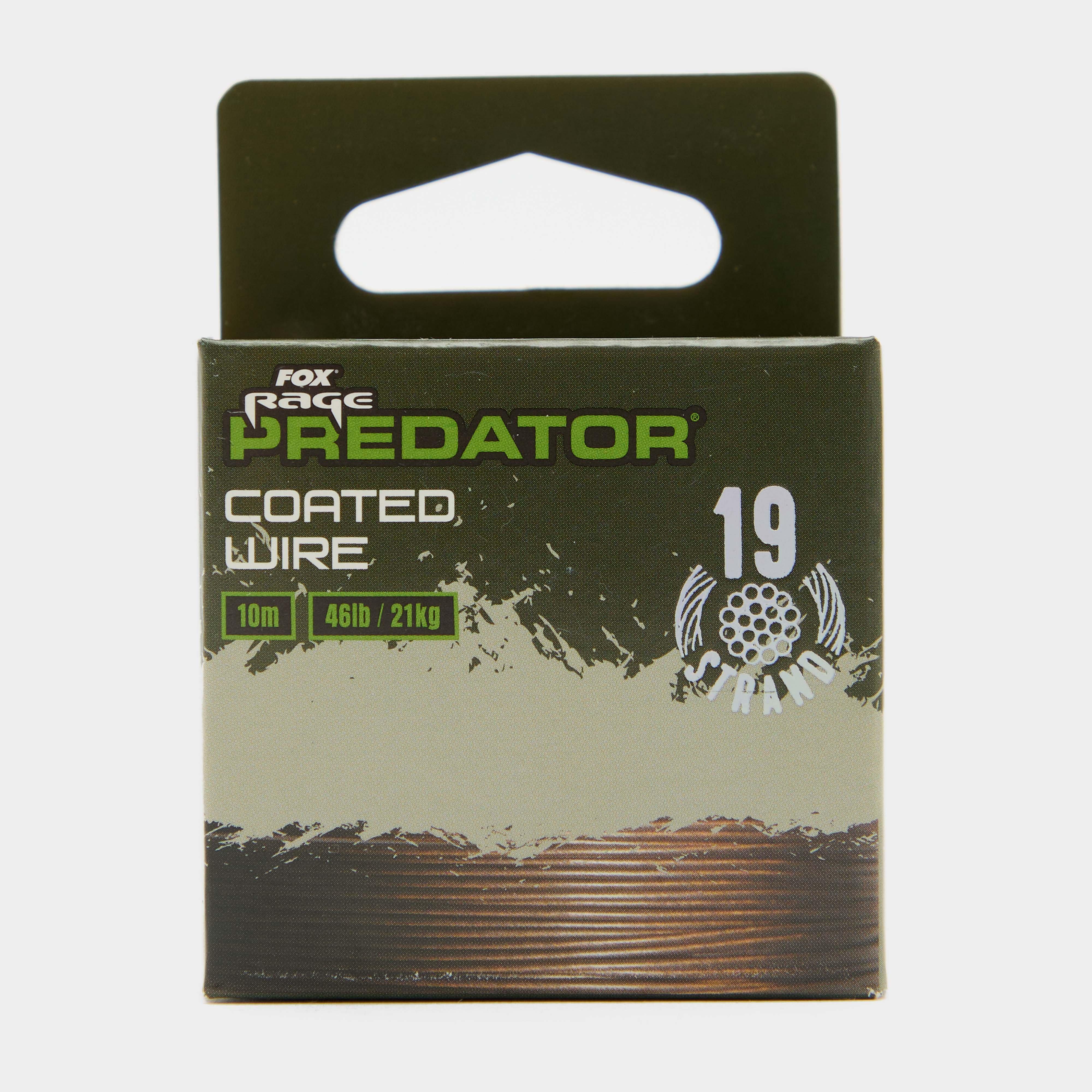 Image of Fox Rage Predator 19-Strand Coated Wire 10M 46Lb - No Colour, No Colour