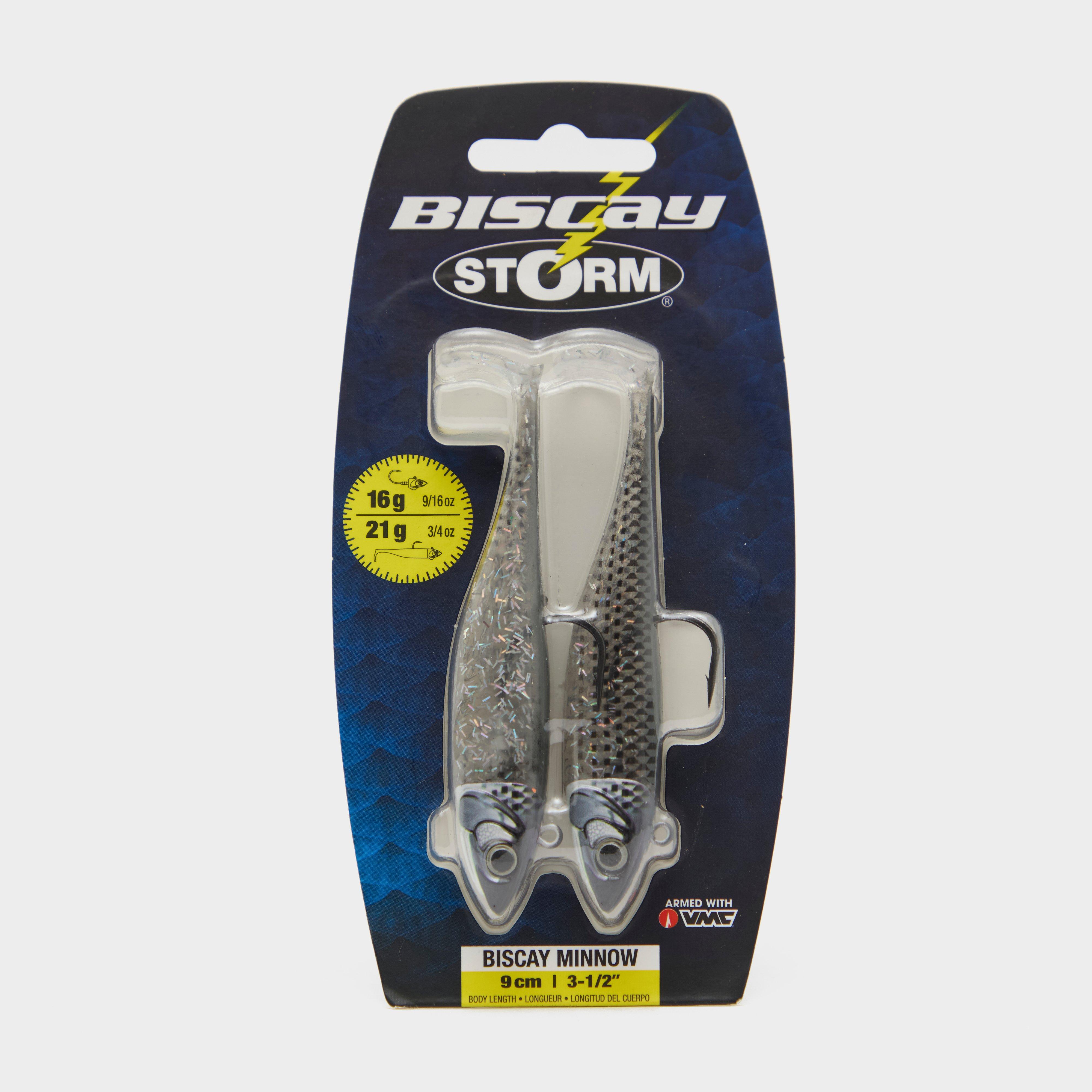 Image of Storm 360Gt Coastal Biscay Mullet Mounted Lures 2 Pack - Grey, Grey