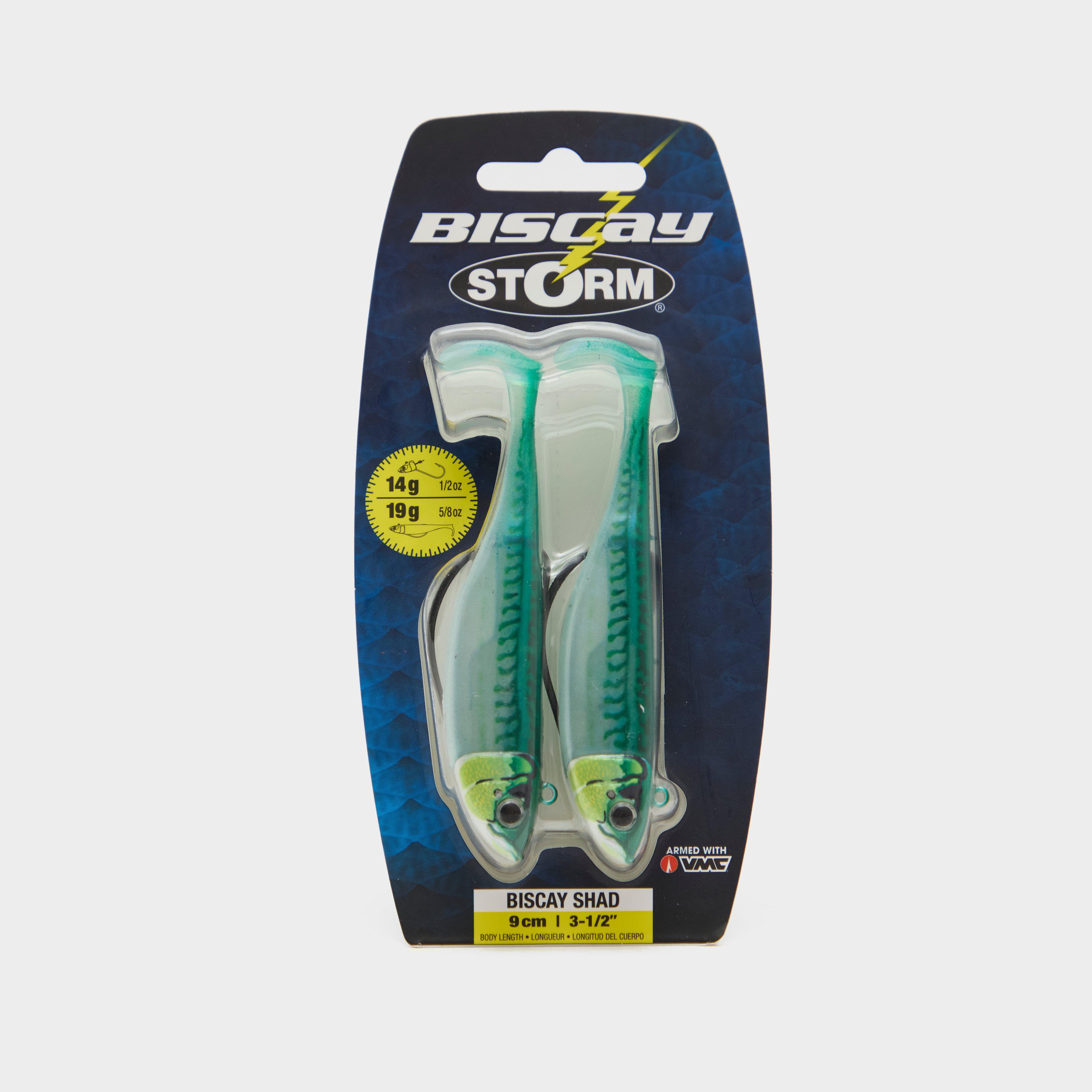 Image of Storm 360Gt Biscay Shad Mounted Green Mackerel 2 Pack, Green
