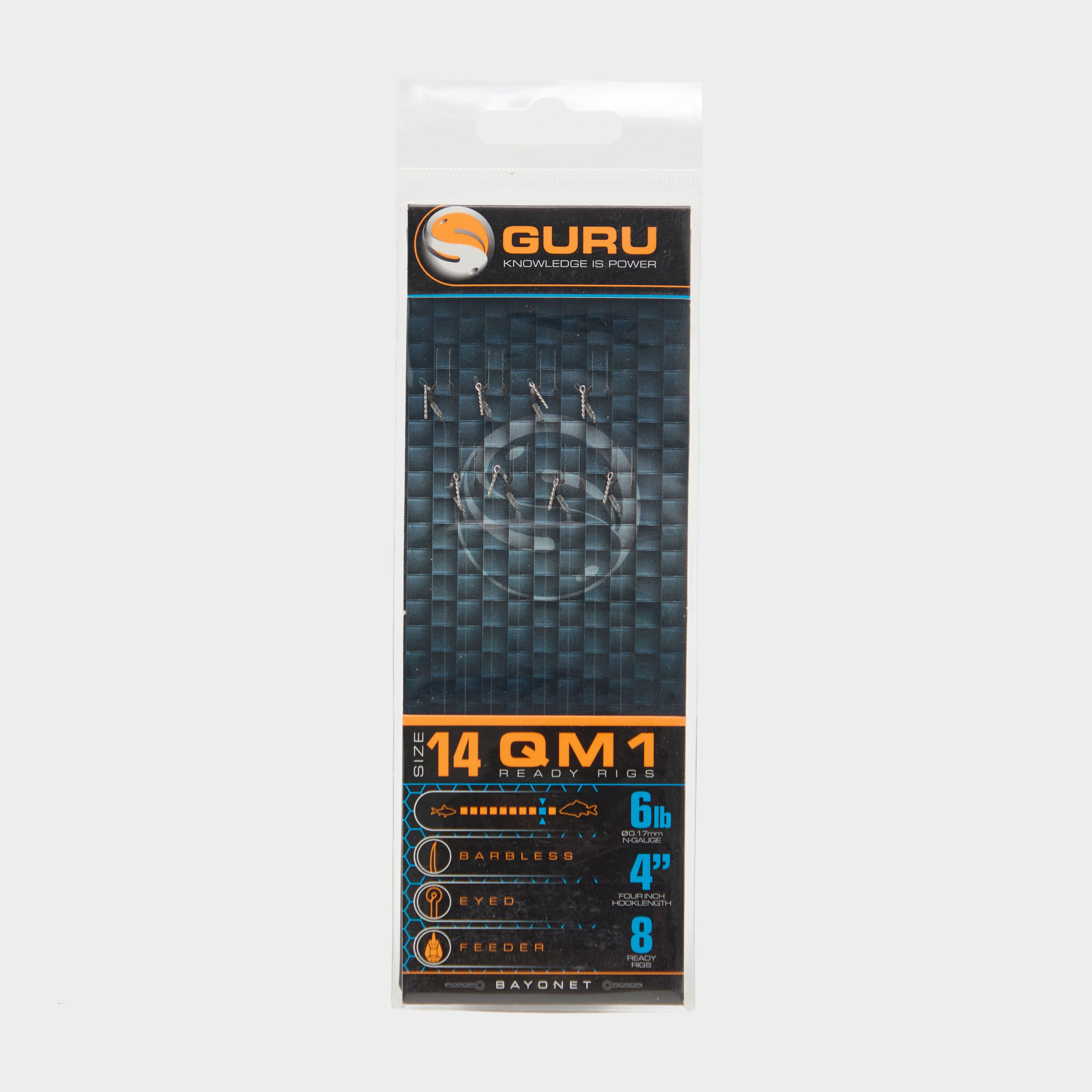 Image of Guru Qm1 Bayonet Rig 4 Inch 0.17Mm Size 14 - Silver, Silver