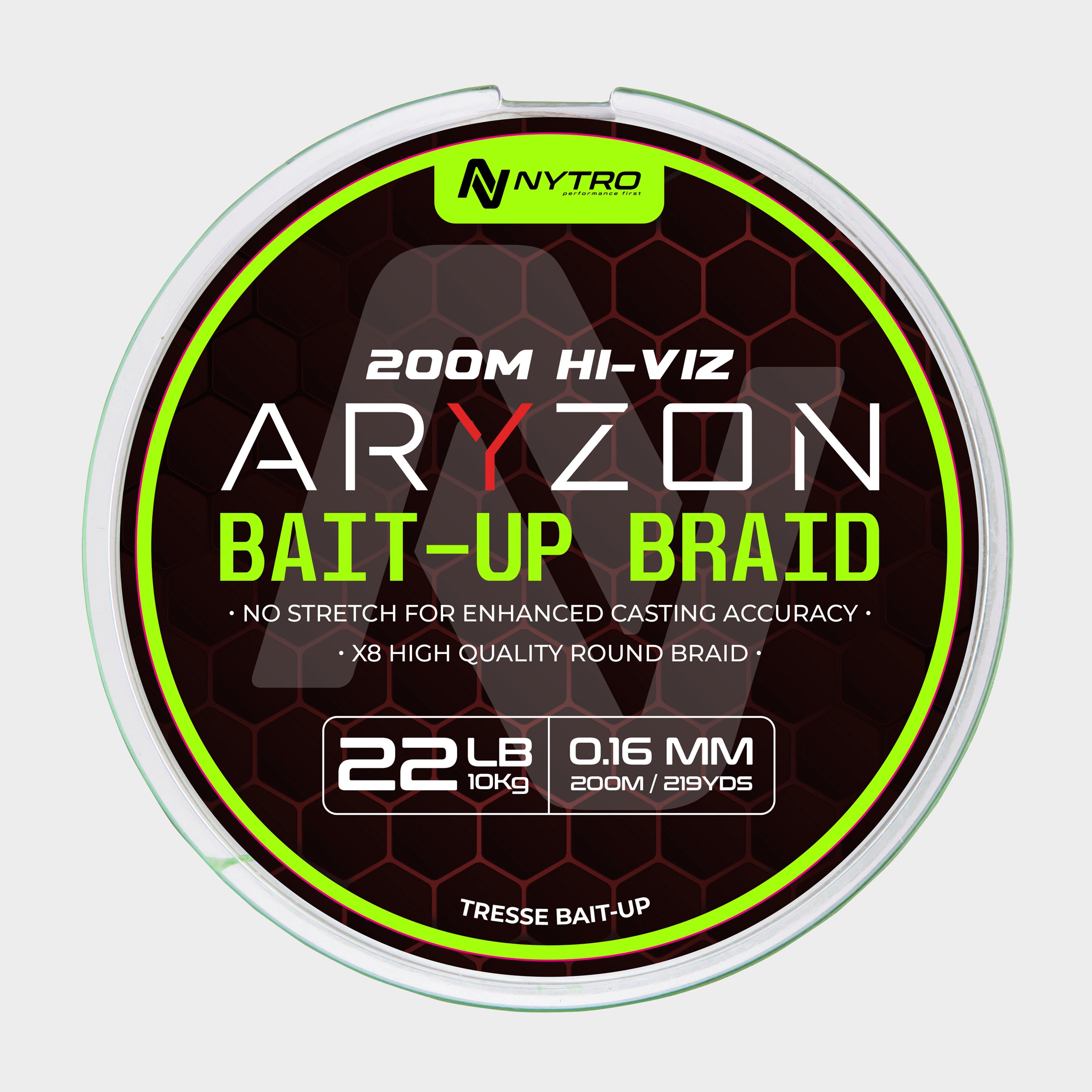 Image of Nytro Aryzon Hiviz Bait-Up Braid 200M - Green, Green