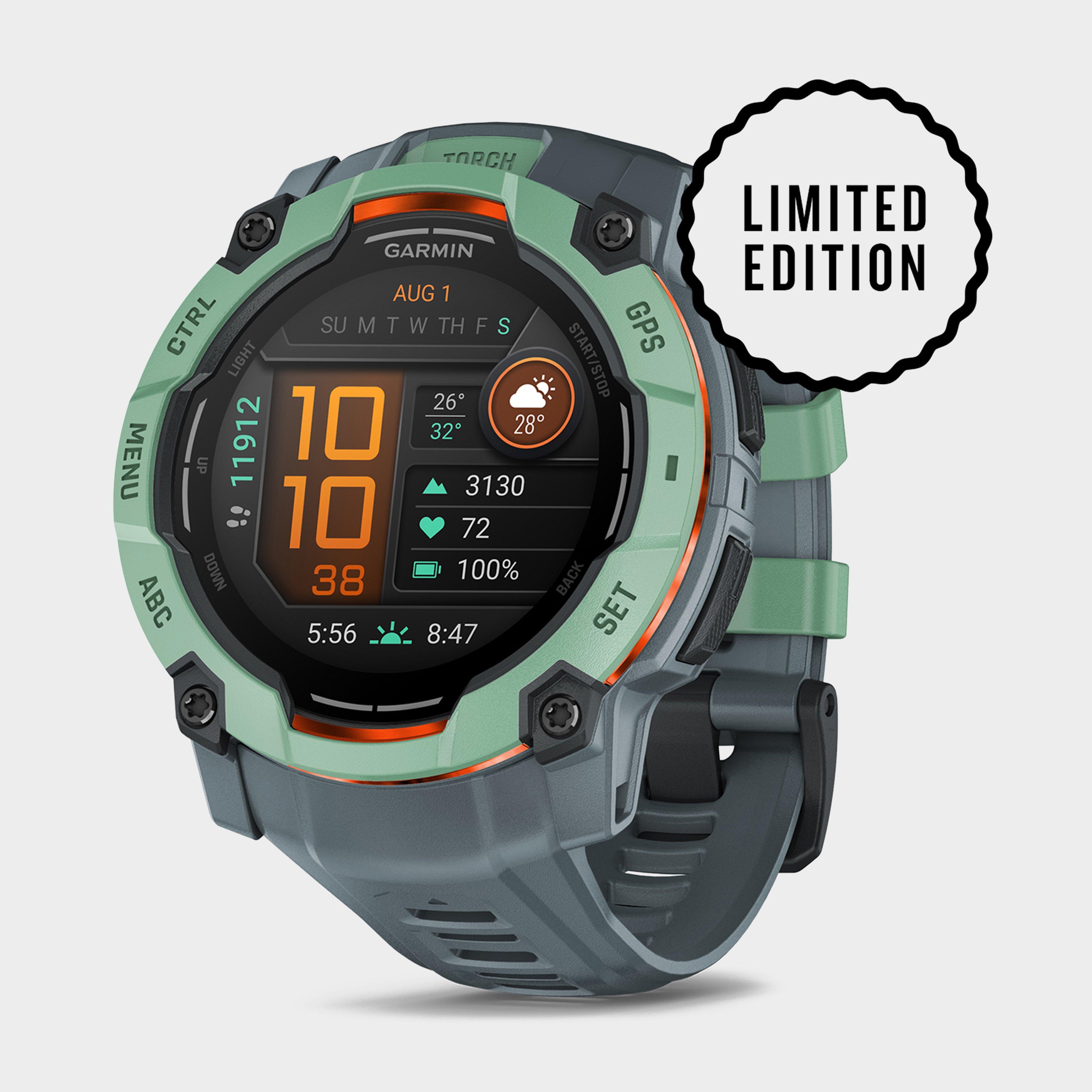 Image of Garmin Instinct® 3 Amoled 50Mm Multi-Sport Smartwatch - Blue, Blue