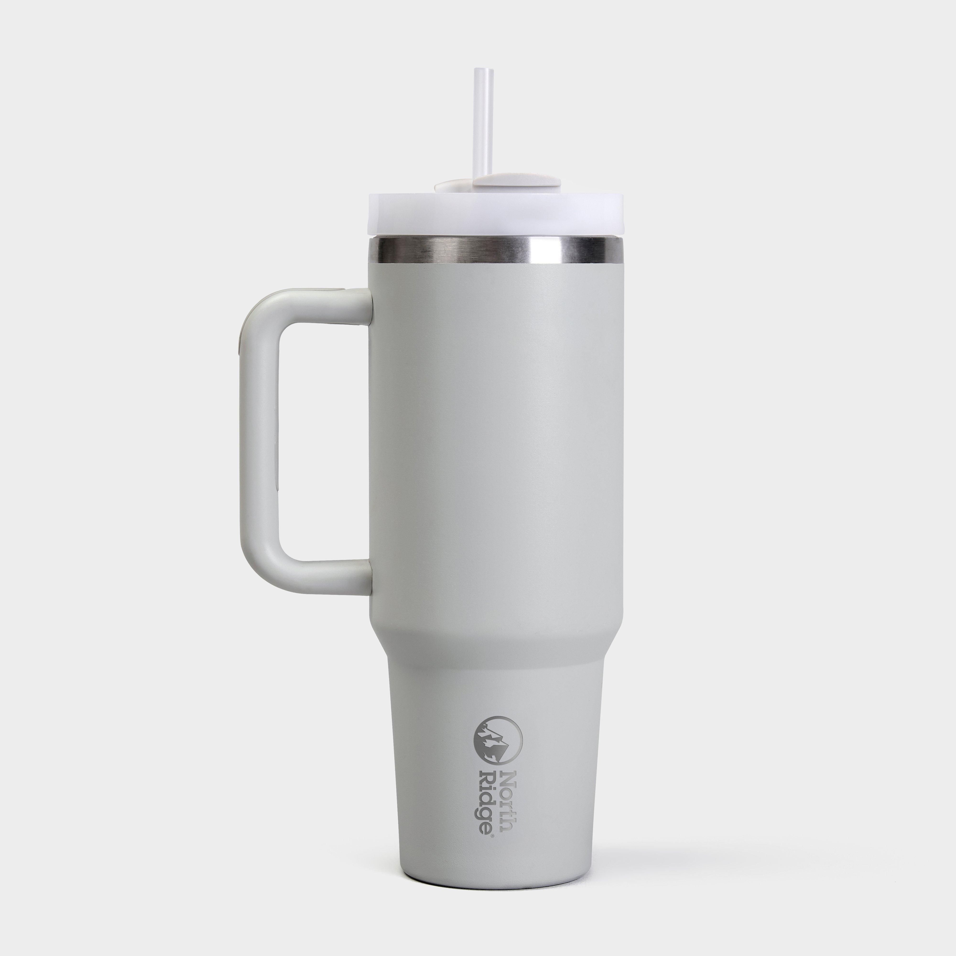 Image of North Ridge Cactus Duo Flow Tumbler With Straw 1.2L - Grey, Grey