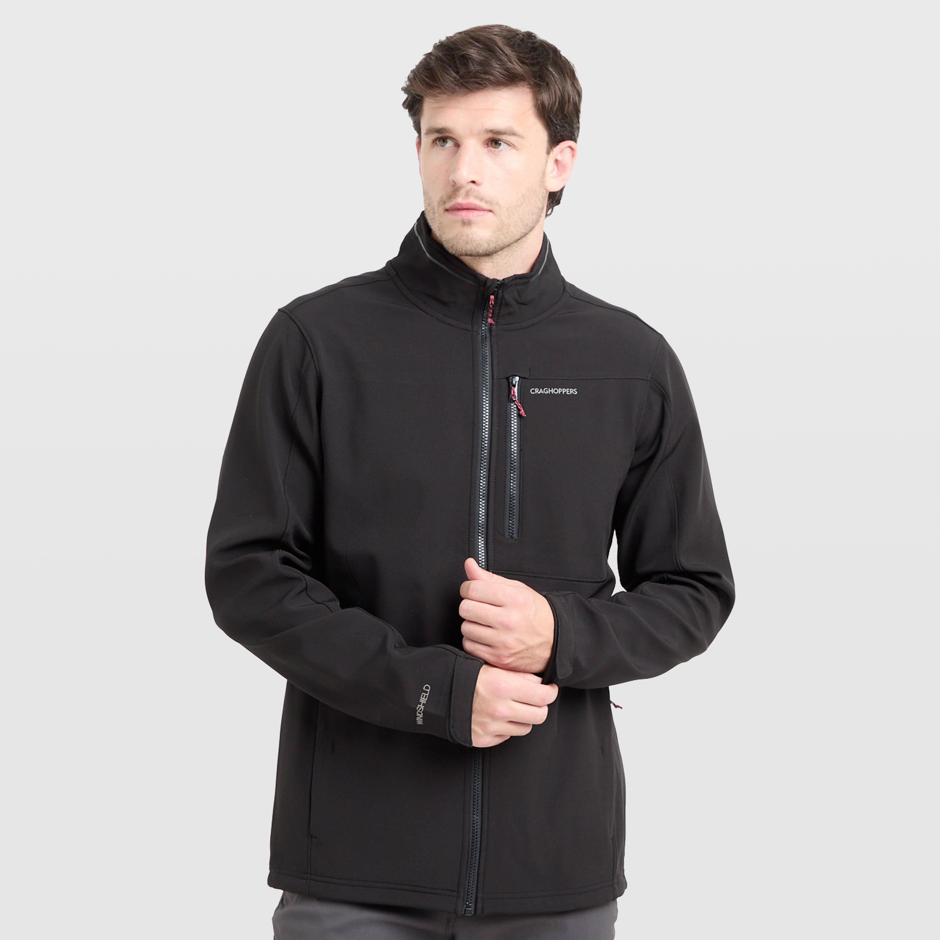 Image of Craghoppers Altis Lightweight Softshell Jacket - Black, Black