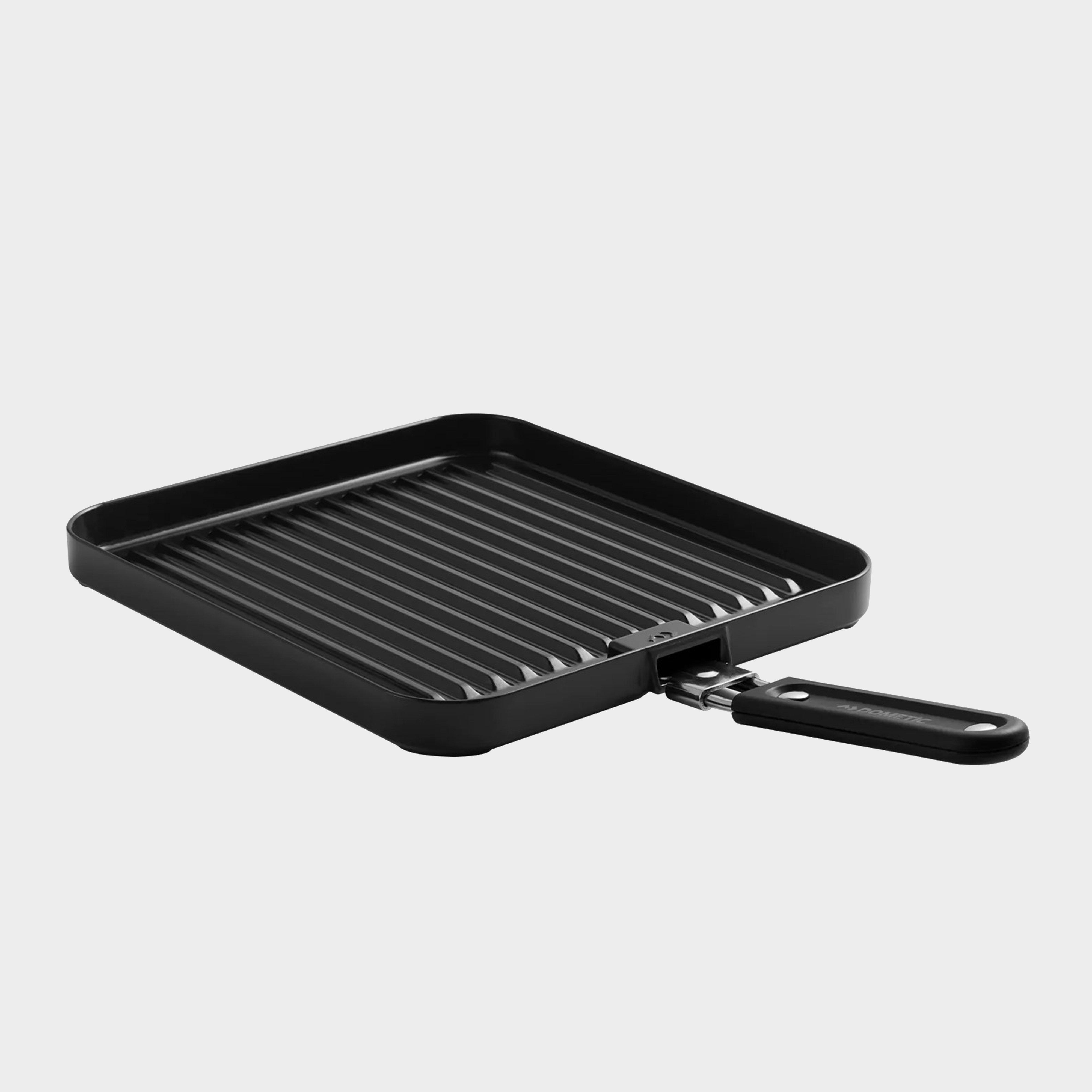 Image of Cadac 2 Cook Ribbed Grill Plate - Black, Black