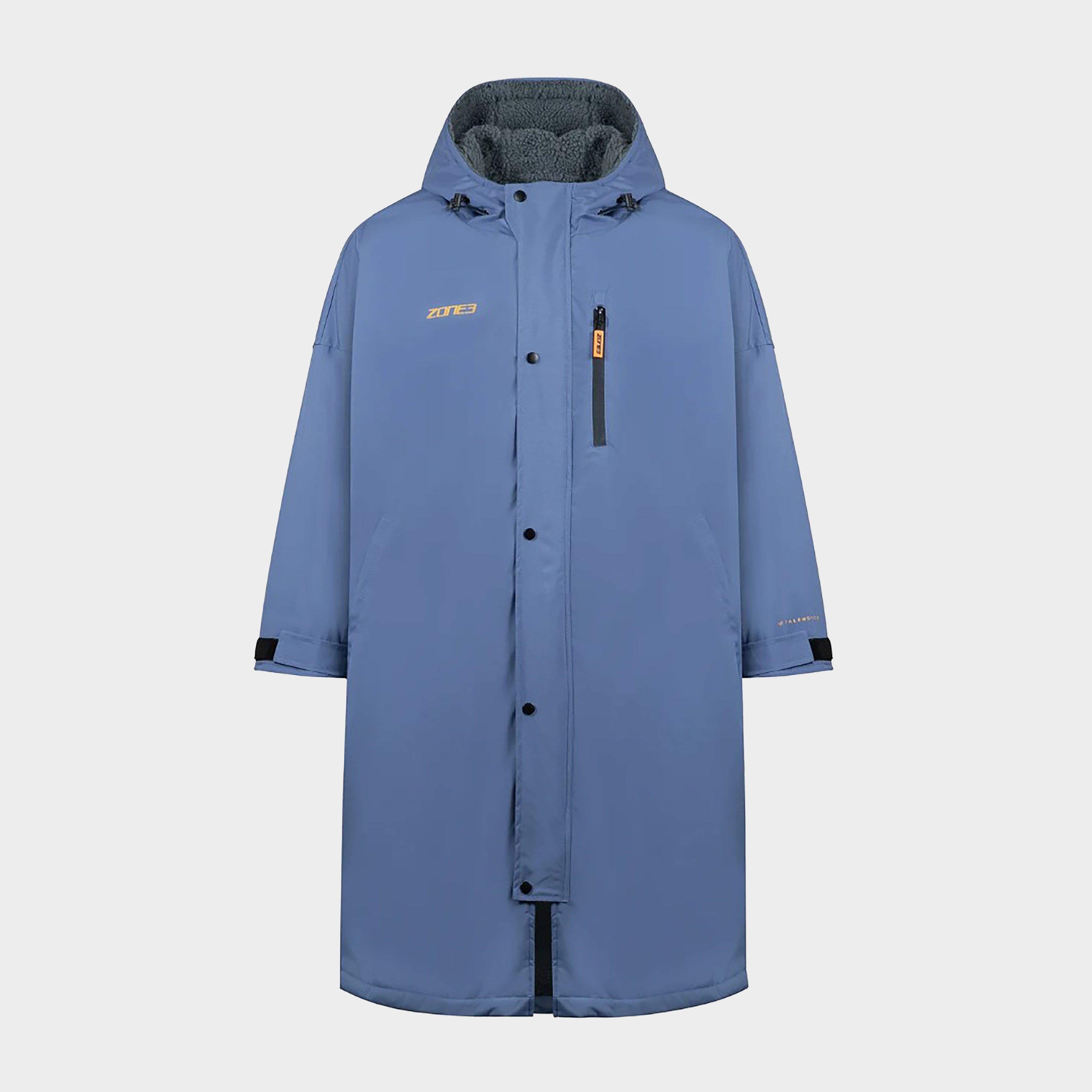 Image of Zone 3 Unisex Thermotech Changing Robe - Blue, Blue