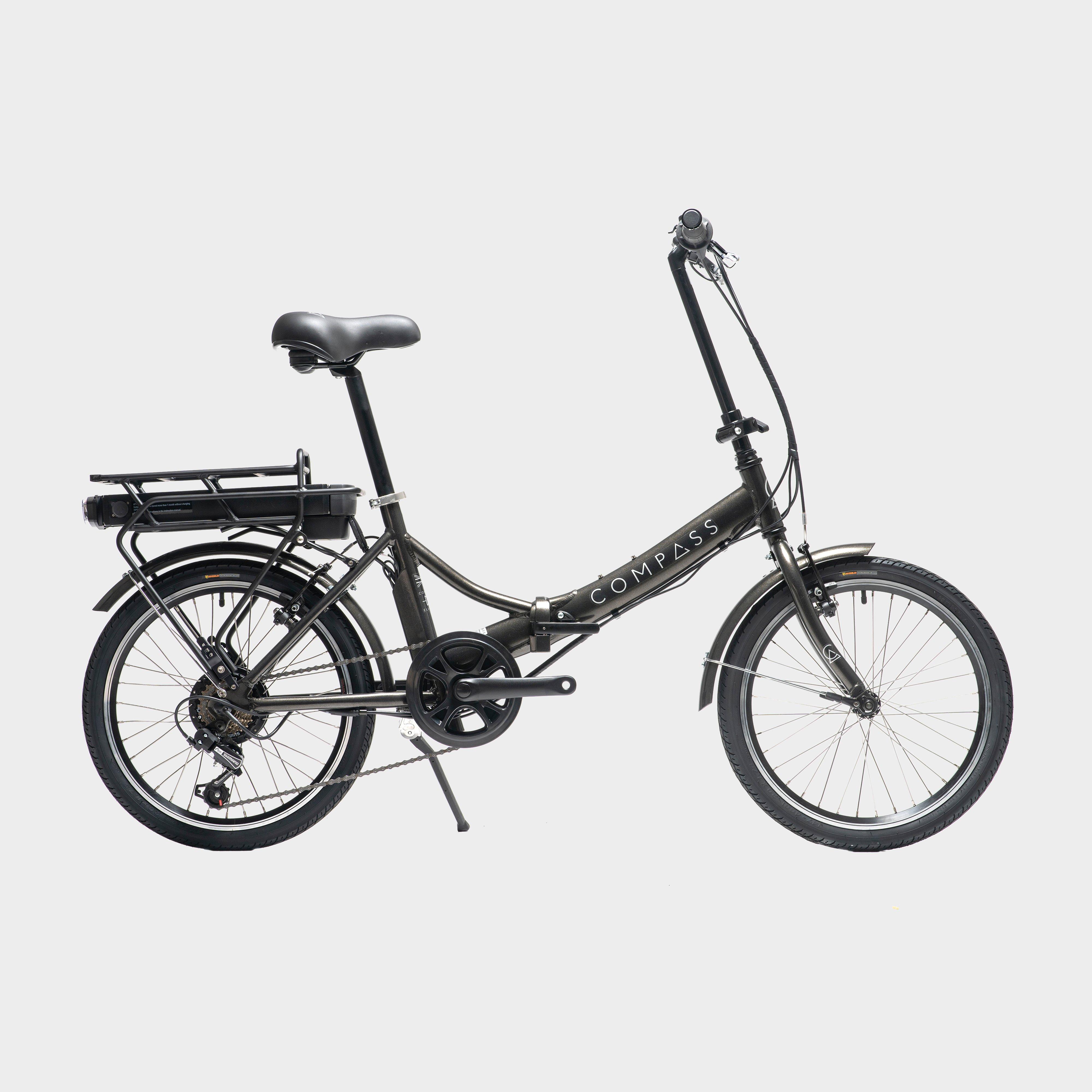 Image of Compass Electric Folding Bike - Black, Black