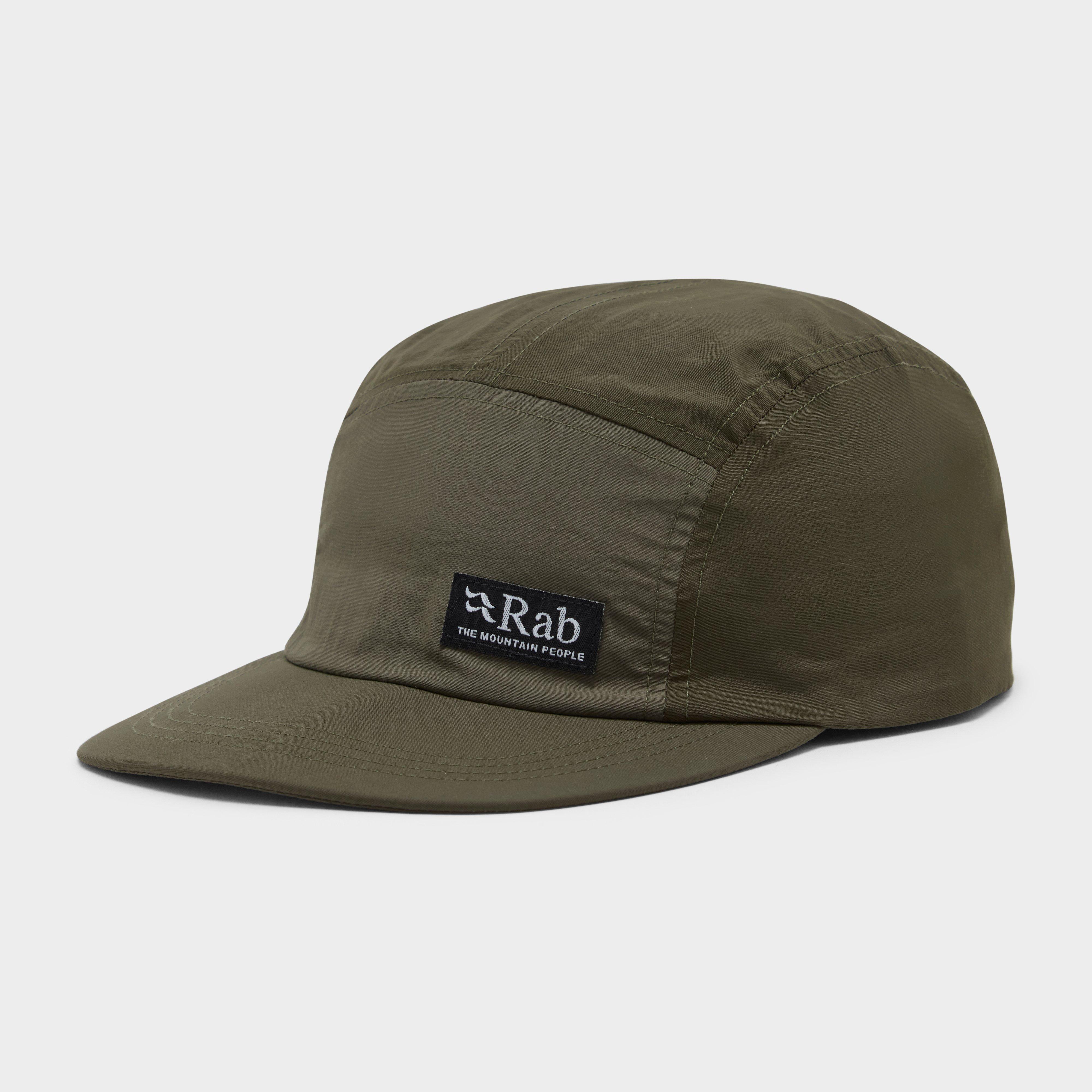 Image of Rab Unisex Vista 5 Panel Cap - Army/Light Khaki, Army/Light Khaki