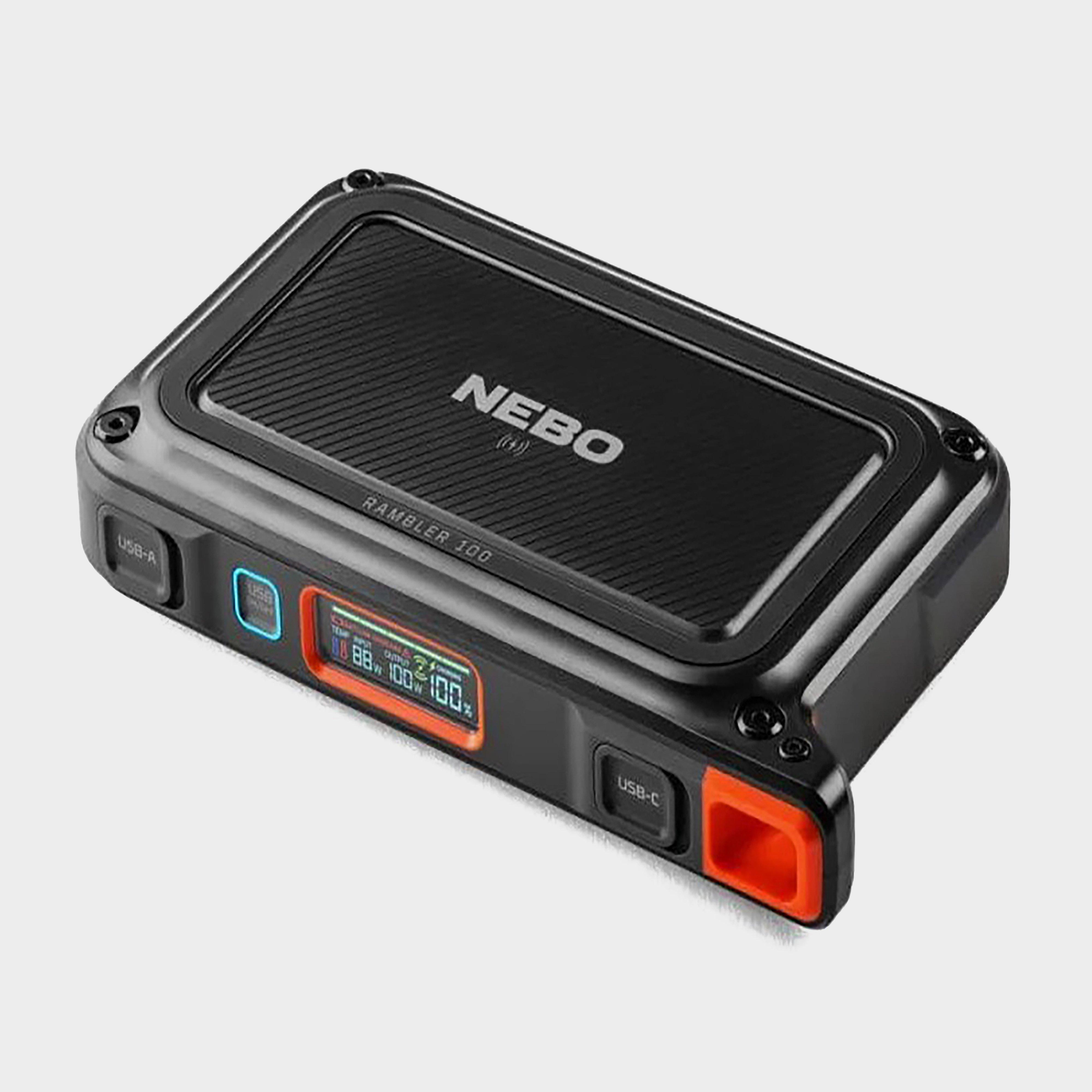 Image of Nebo Assist Air Jump Starter & Air Compressor Power Bank - Black, Black