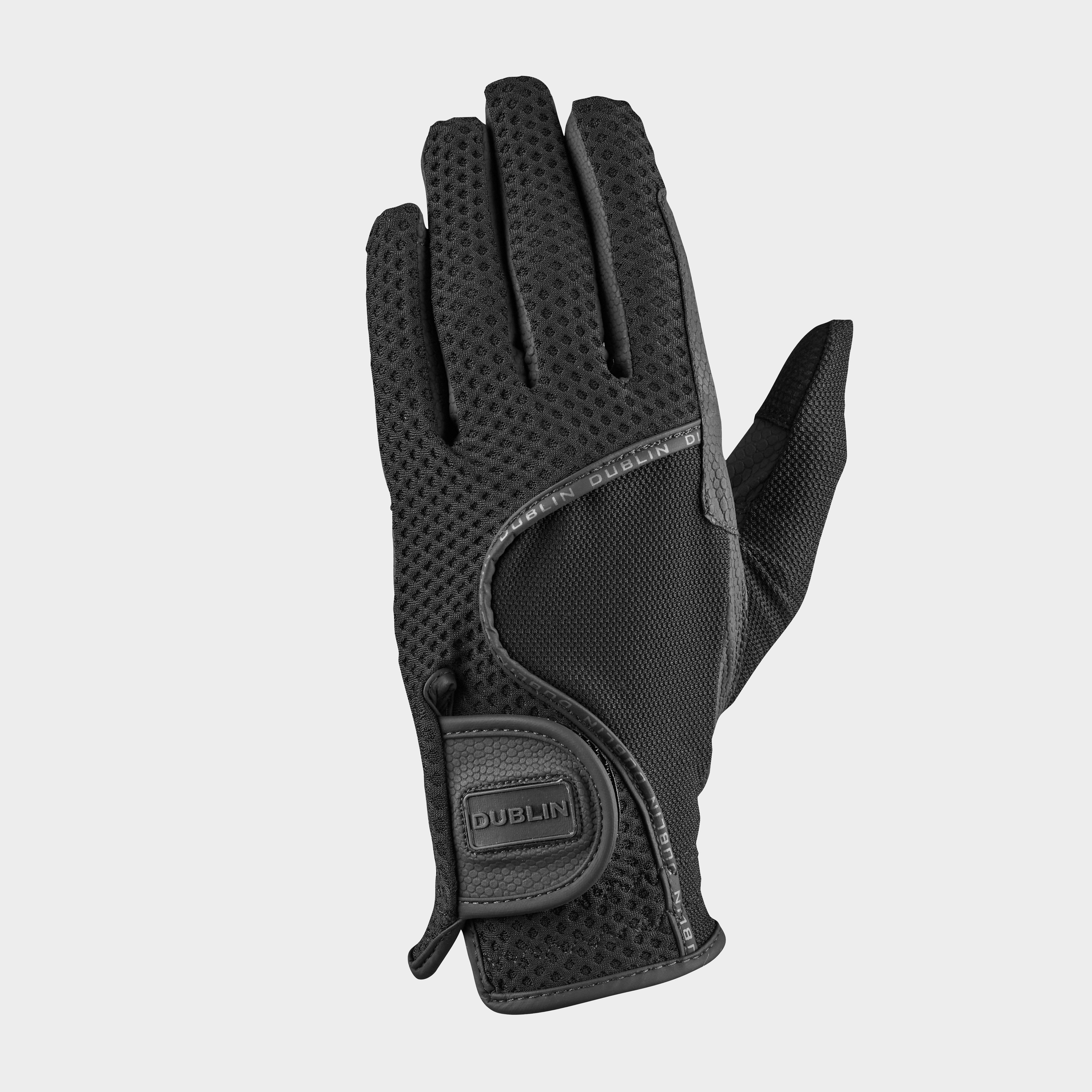 Image of Dublin Unisex Airflow Honeycomb Gloves - Black, Black