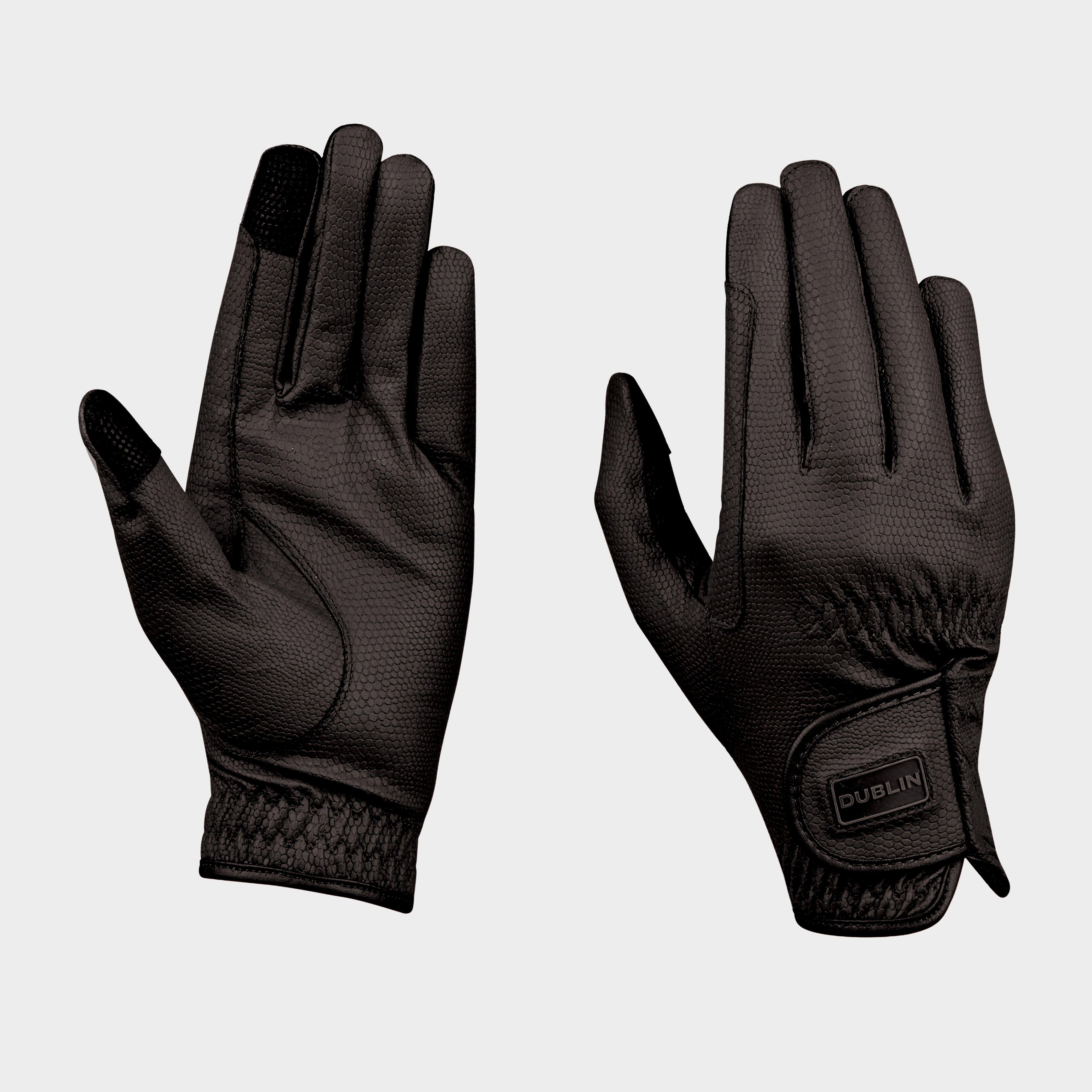 Image of Dublin Unisex Everyday Riding Gloves - Black, Black