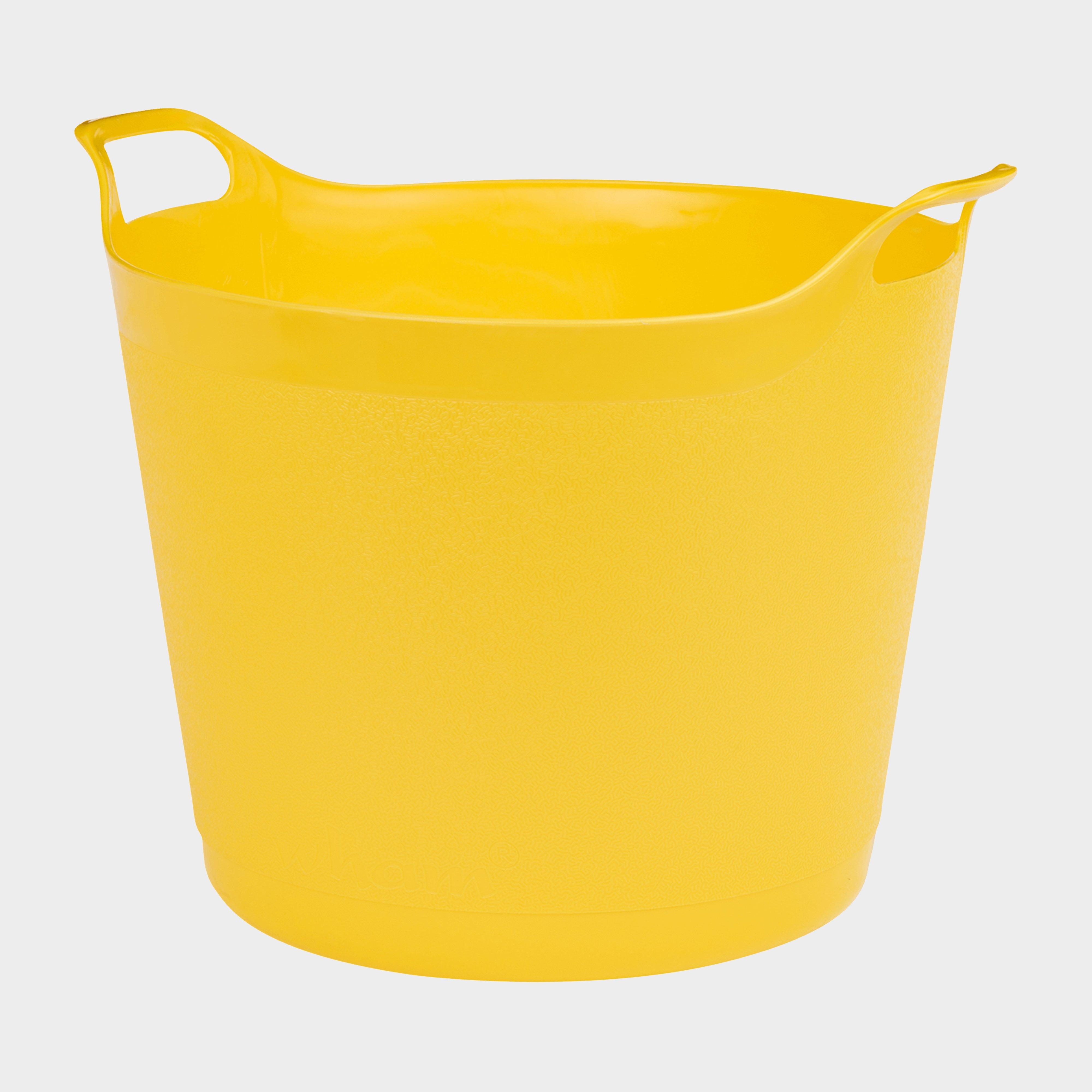 Image of Wham Medium Flexi Tub 25L - Yellow, Yellow