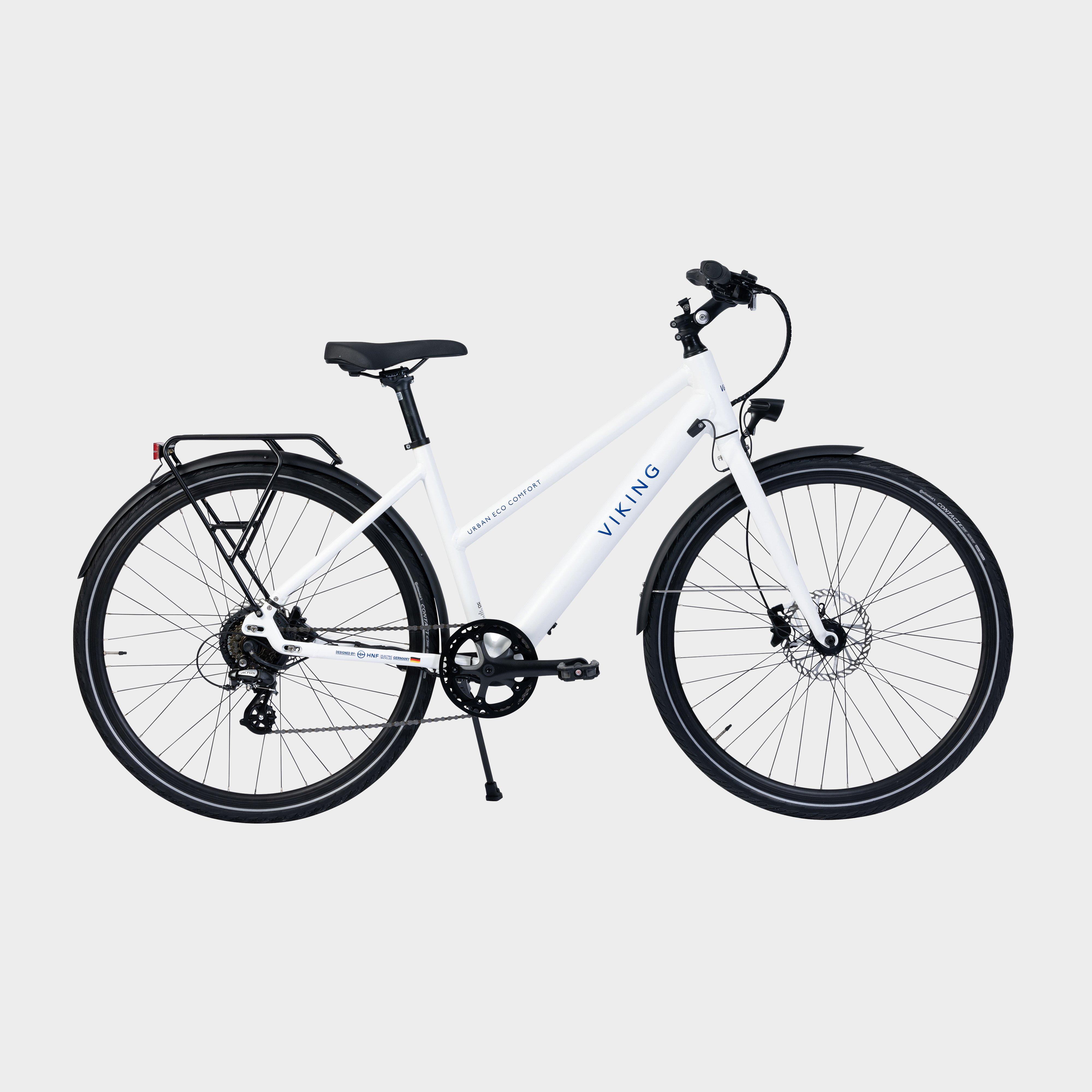 Image of Viking Urban Eco Comfort E-Bike - White, White