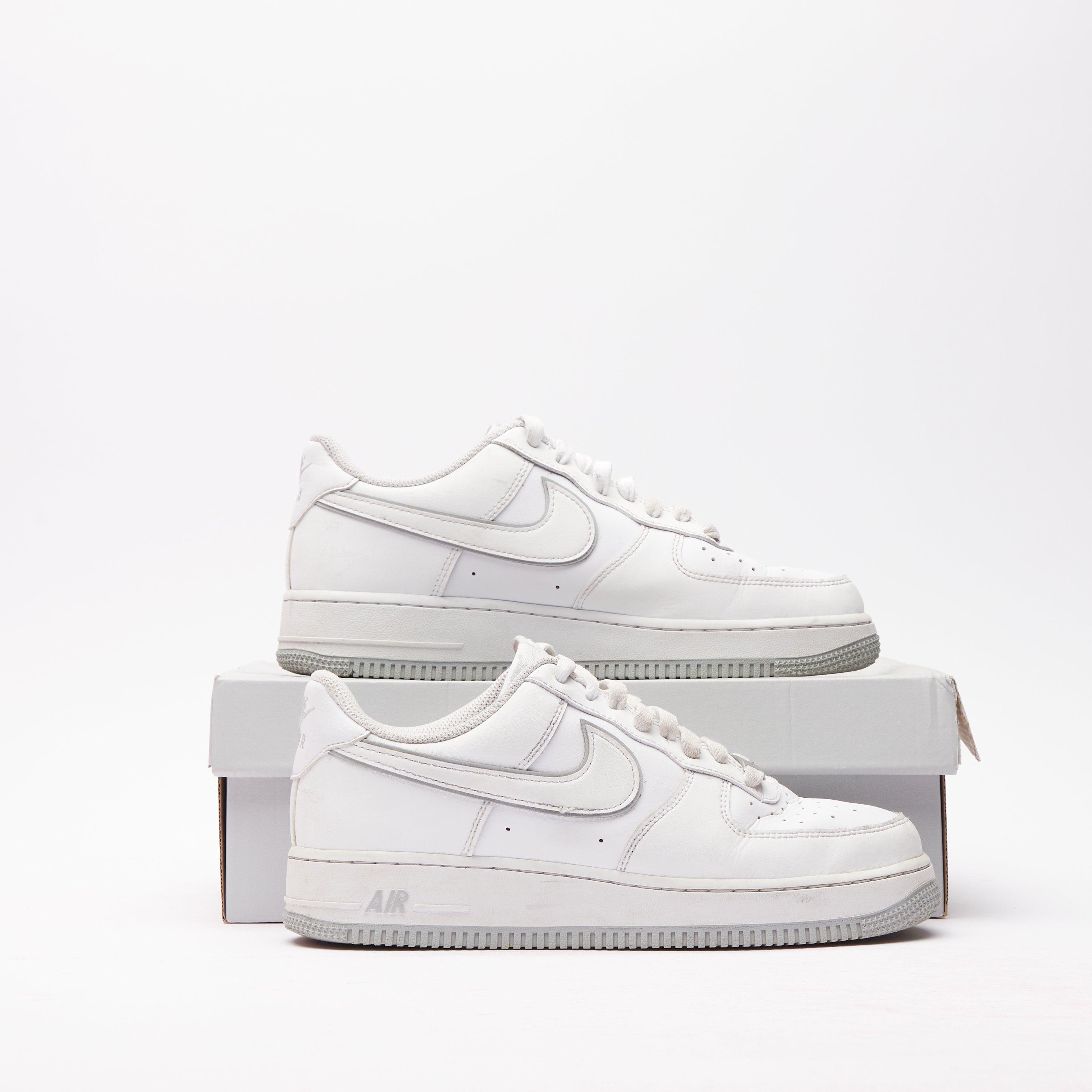 NIKE Air Force 1 Low Men's White/Grey SIZE 7 Trainers | eBay
